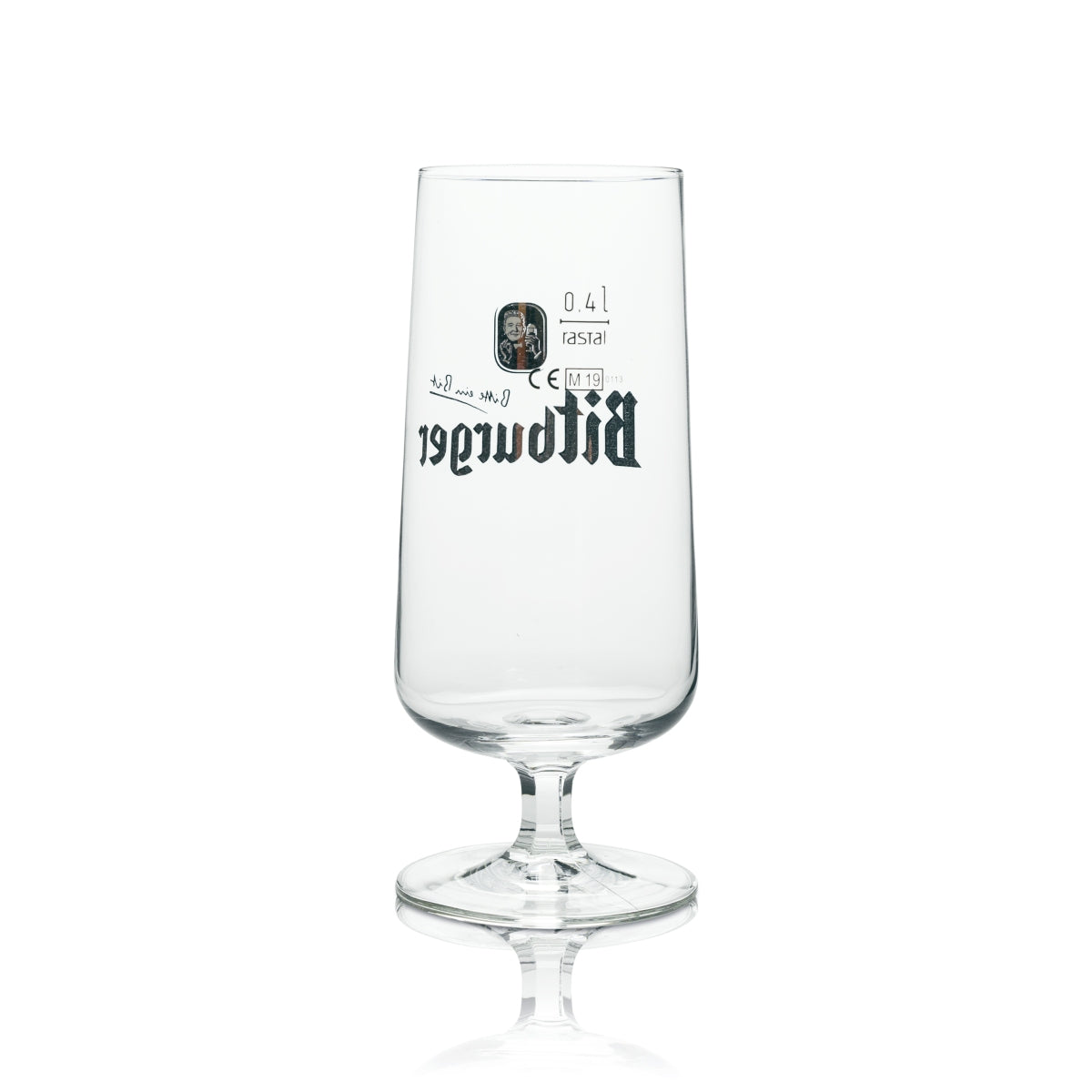1 Bitburger Bier Glas 0,4l Pokal neu – Ansicht 2