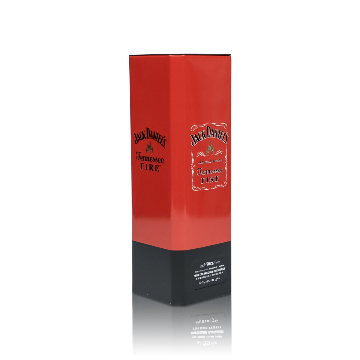 1 Jack Daniels Whiskey Metalldose Fire Tin-Box Rot Blech neu