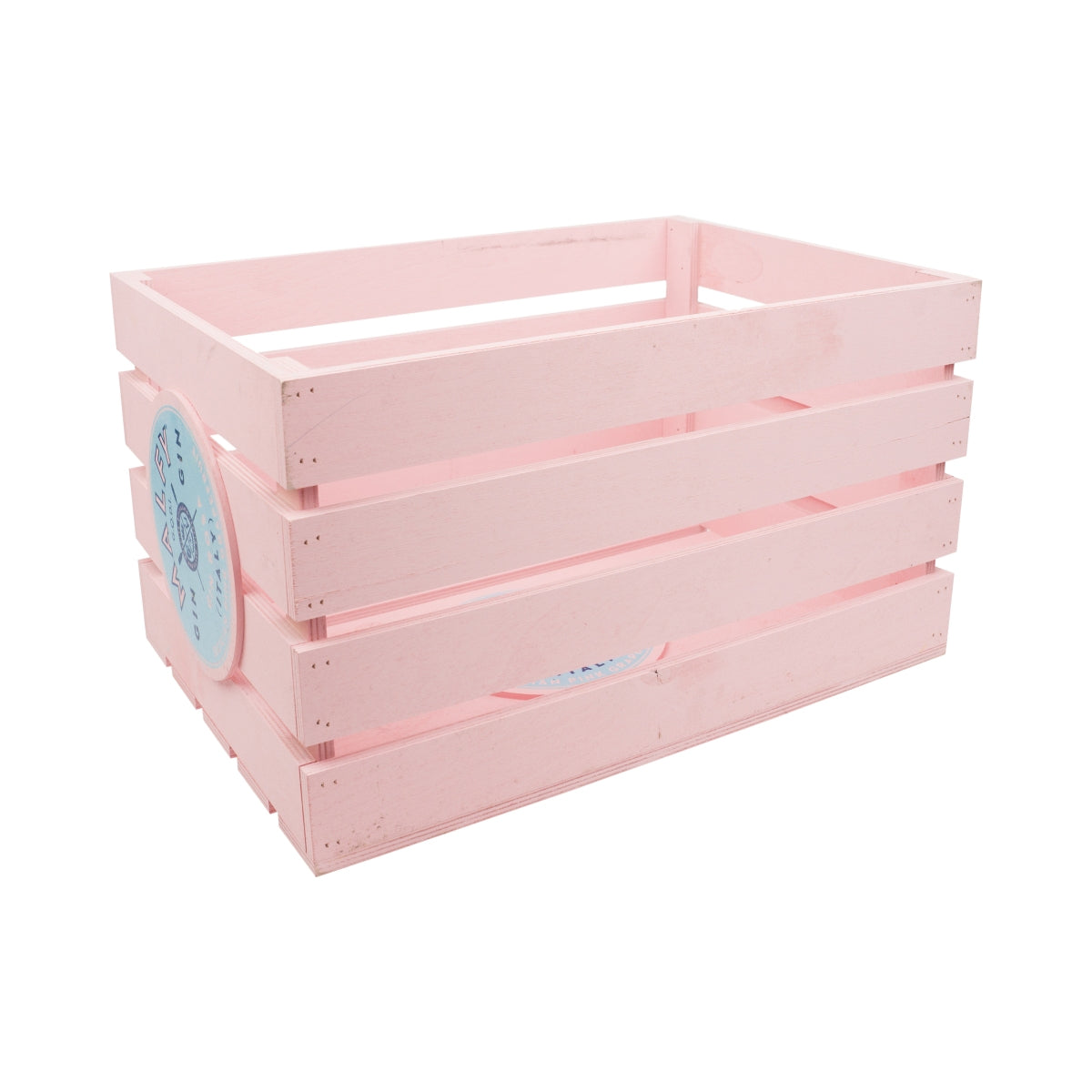 1 Malfy Gin Holzkiste Rosa 45x31x26cm neu