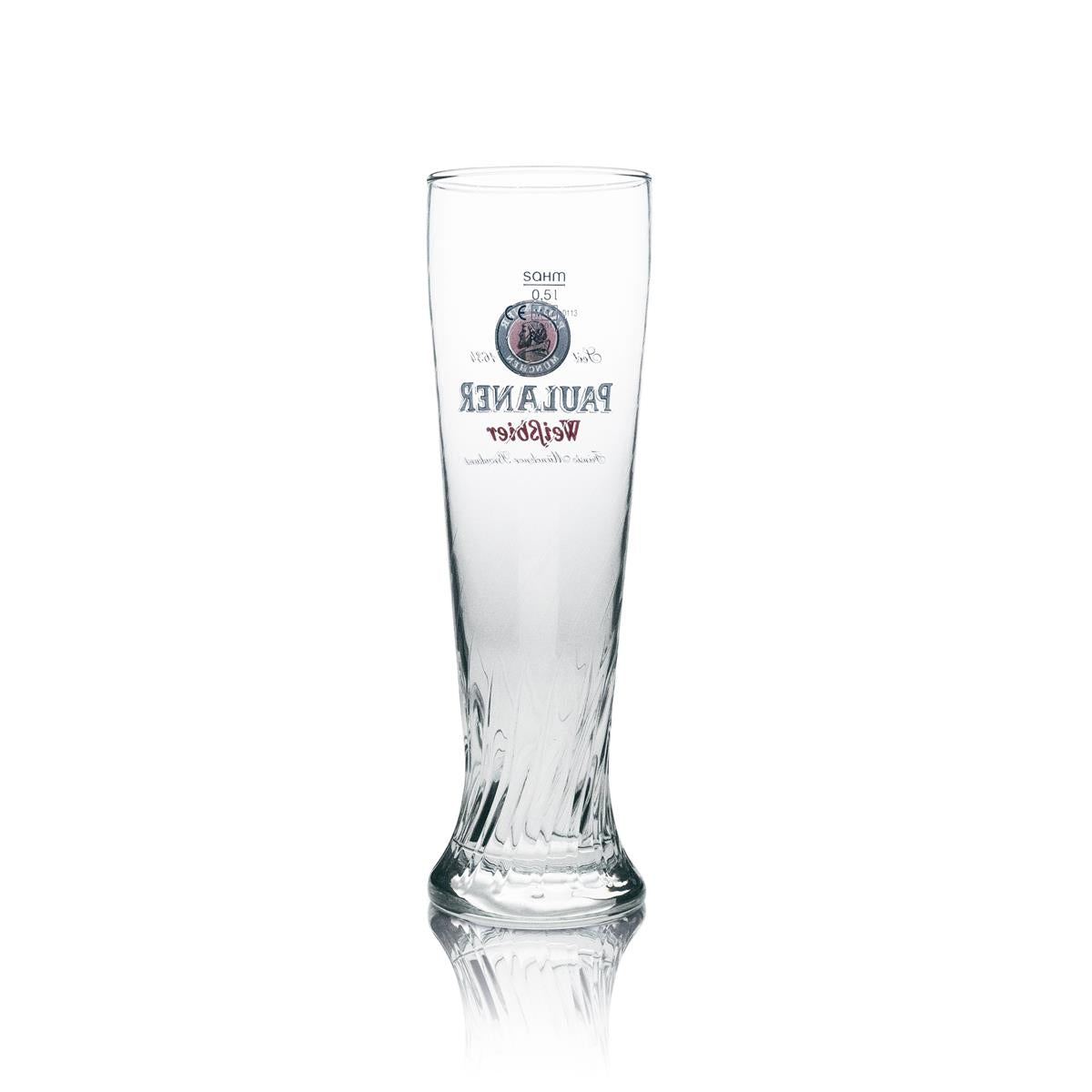 6x Paulaner Weißbierglas 0,5l Hefeweizen Gläser Geeicht Gastro Brauerei Bayern – Ansicht 3