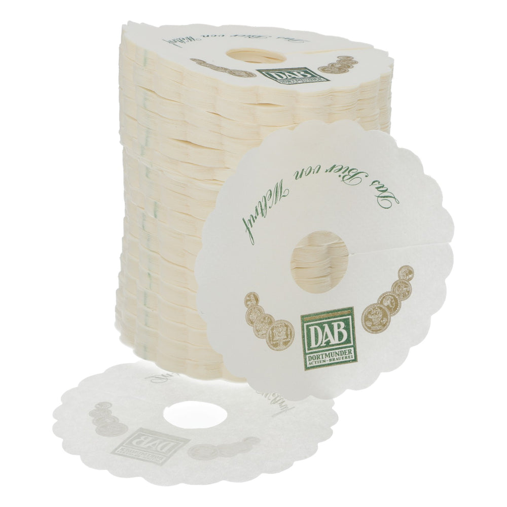 1000x DAB - Dortmunder Aktien Brauerei Bier Papier Tropfdeckchen Pilsdecken