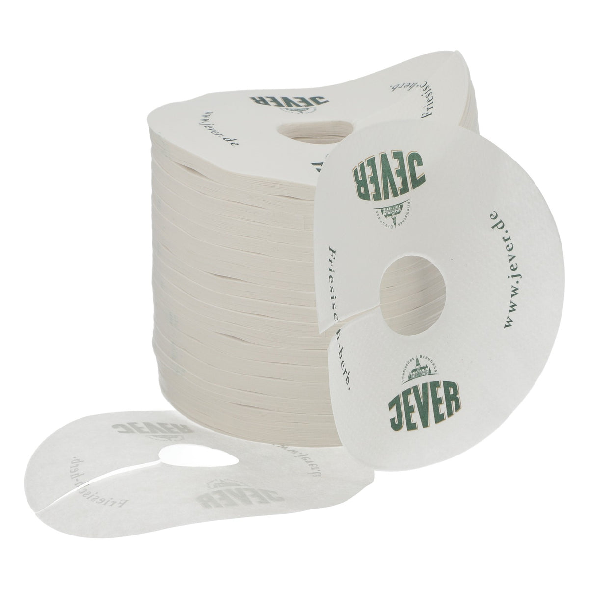 1000x Jever Bier Papier Tropfdeckchen Pilsdecken Abtropfpapier
