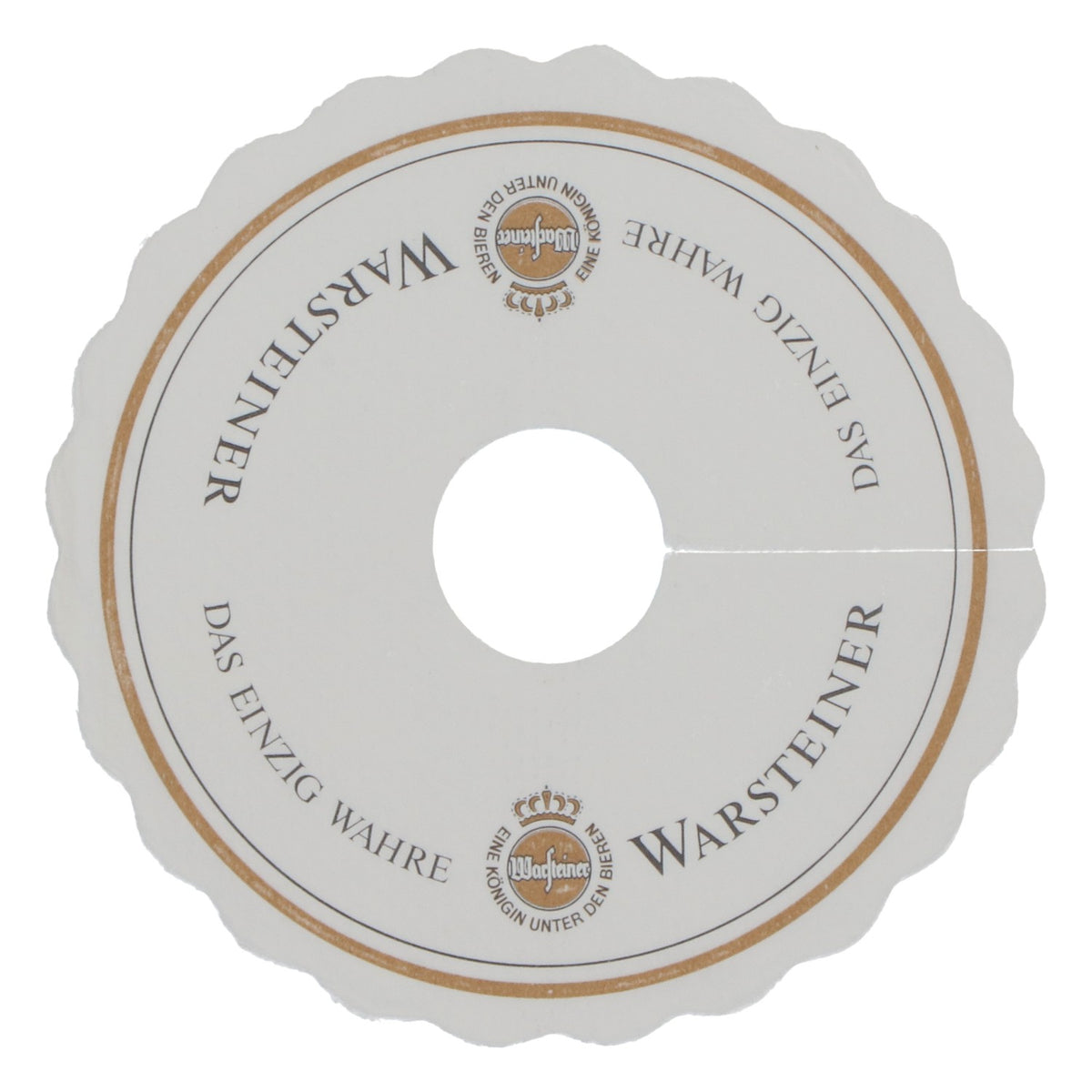 1000x Warsteiner Bier Tropfdeckchen "Das einzig Wahre" – Ansicht 3