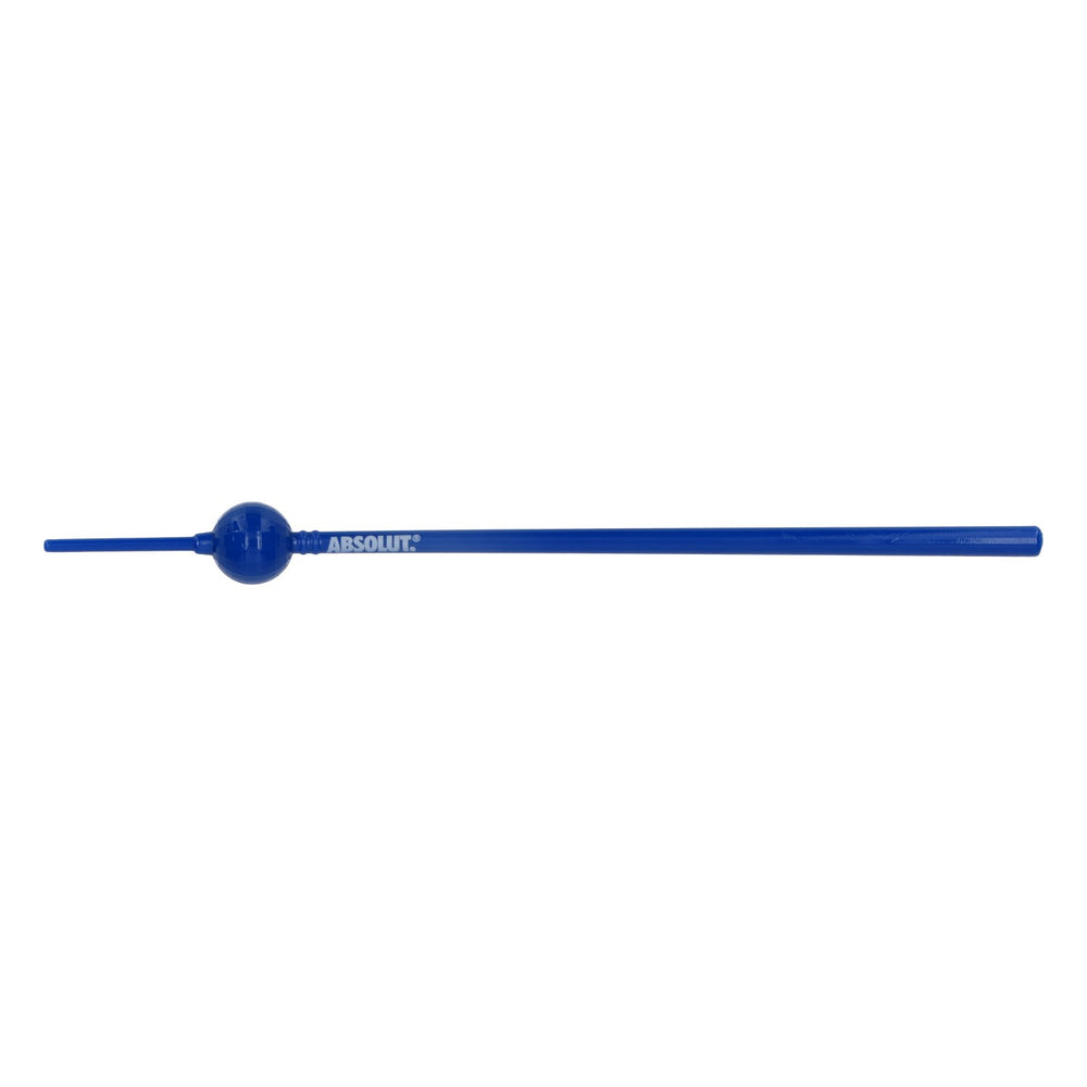 100x Absolut Vodka Stirrer Umrührer Barzubehör "Fernsehturm Berlin" blau