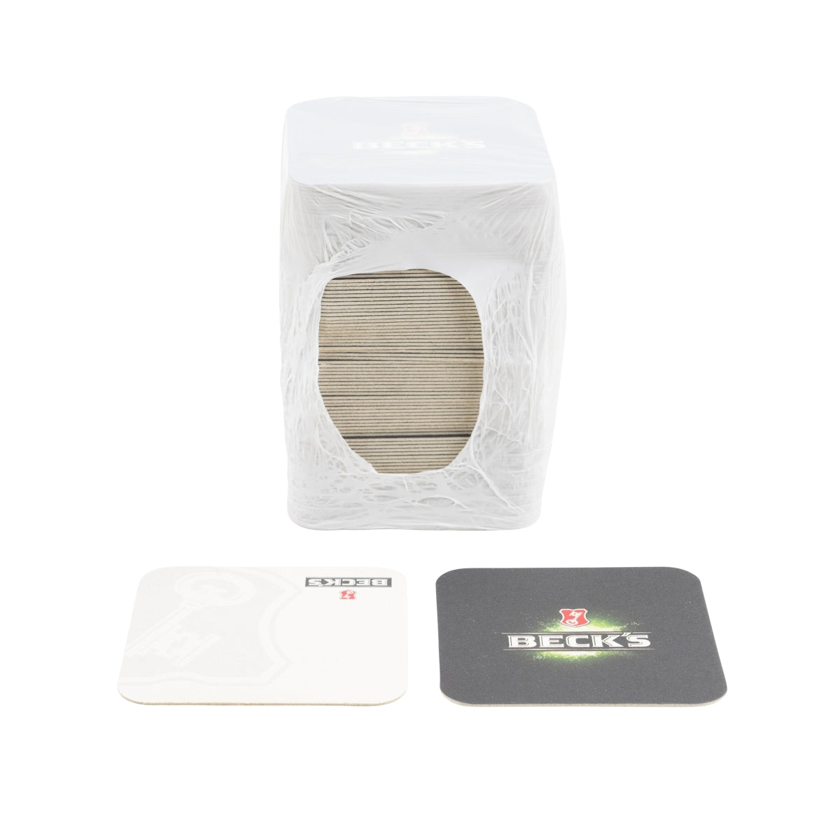 100x Becks Untersetzer Bierdeckel Coaster Beer Lid Cover Mat Tropfschutz Gastro
