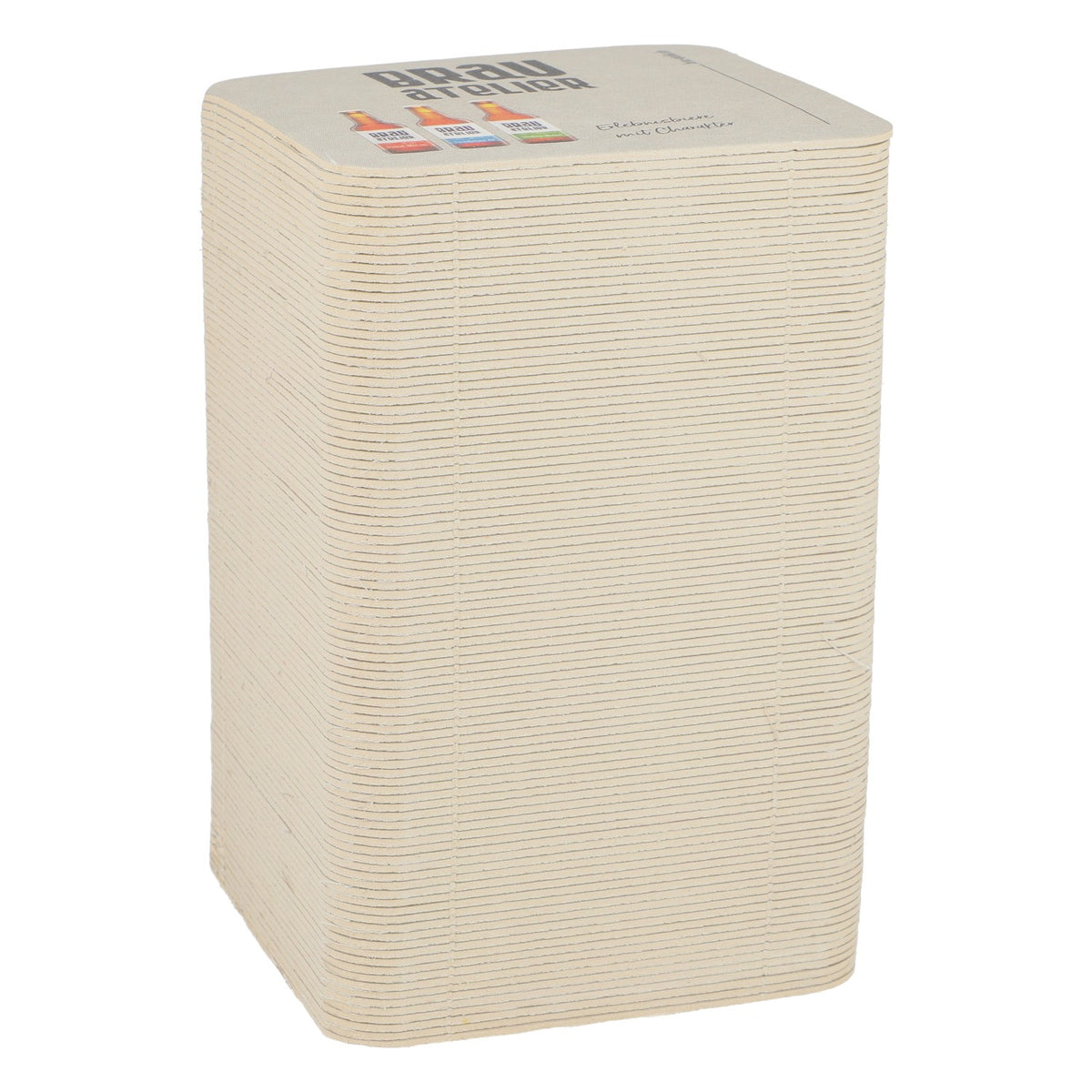 100x Brauatelier Bier Bierdeckel Untersetzer Glasuntersetzer 9,5x9,5cm – Ansicht 2