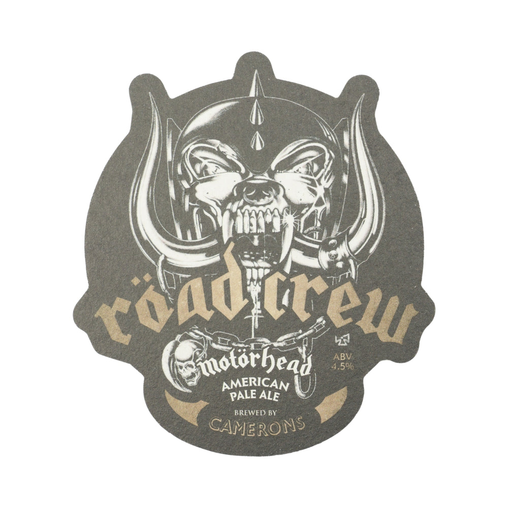100x Camrons Bier Bierdeckel Motörhead Edition röad crew Glas Untersetzer Bar