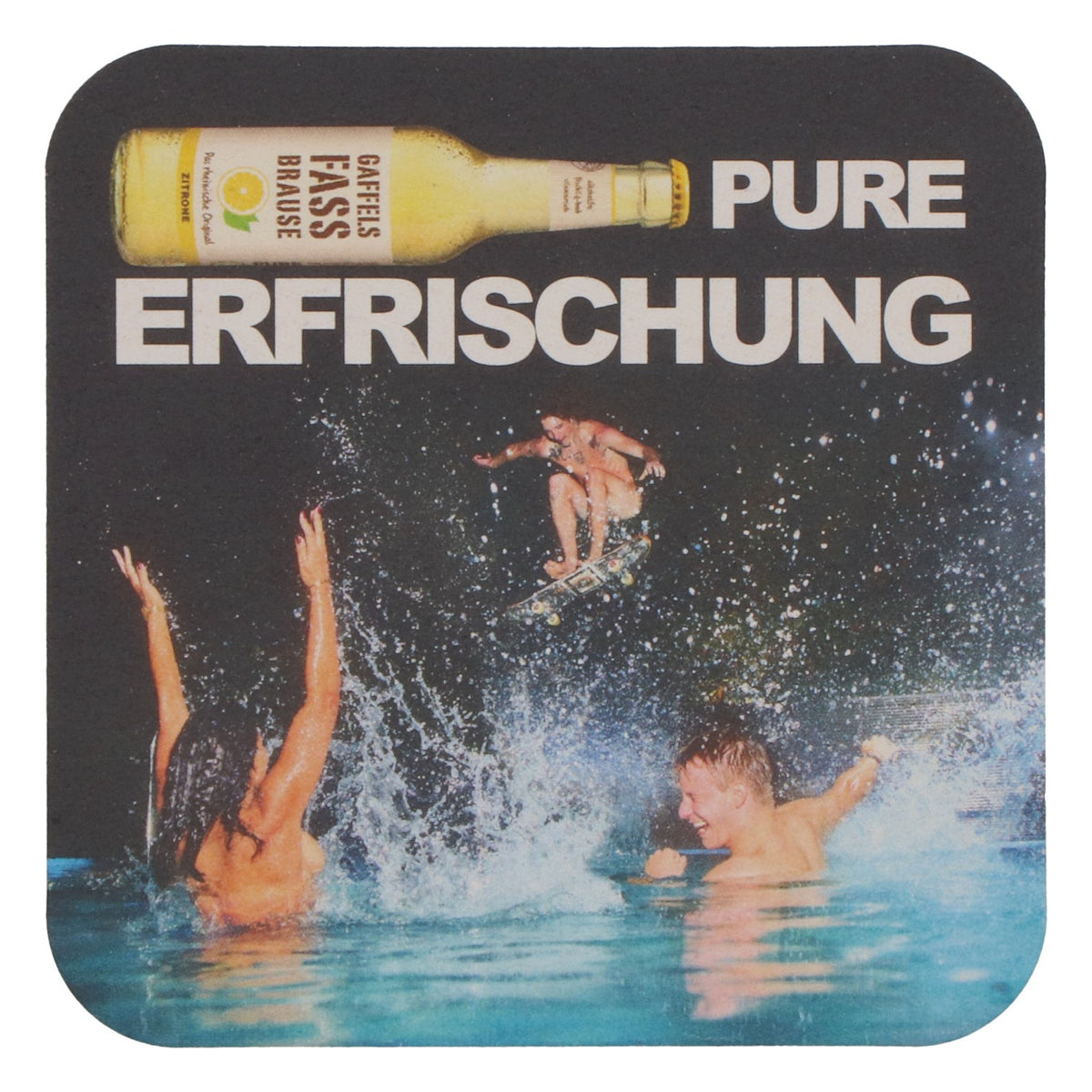 100x Gaffel Bier Bierdeckel Untersetzer Glasuntersetzer Barzubehör Fass Brause – Ansicht 3