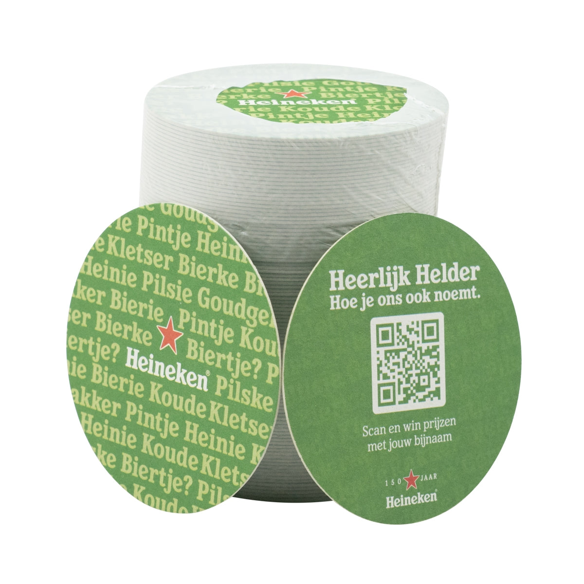 100x Heineken Bierdeckel Untersetzer Ø10,5cm Coaster Beer Cover Mat Tropfschutz