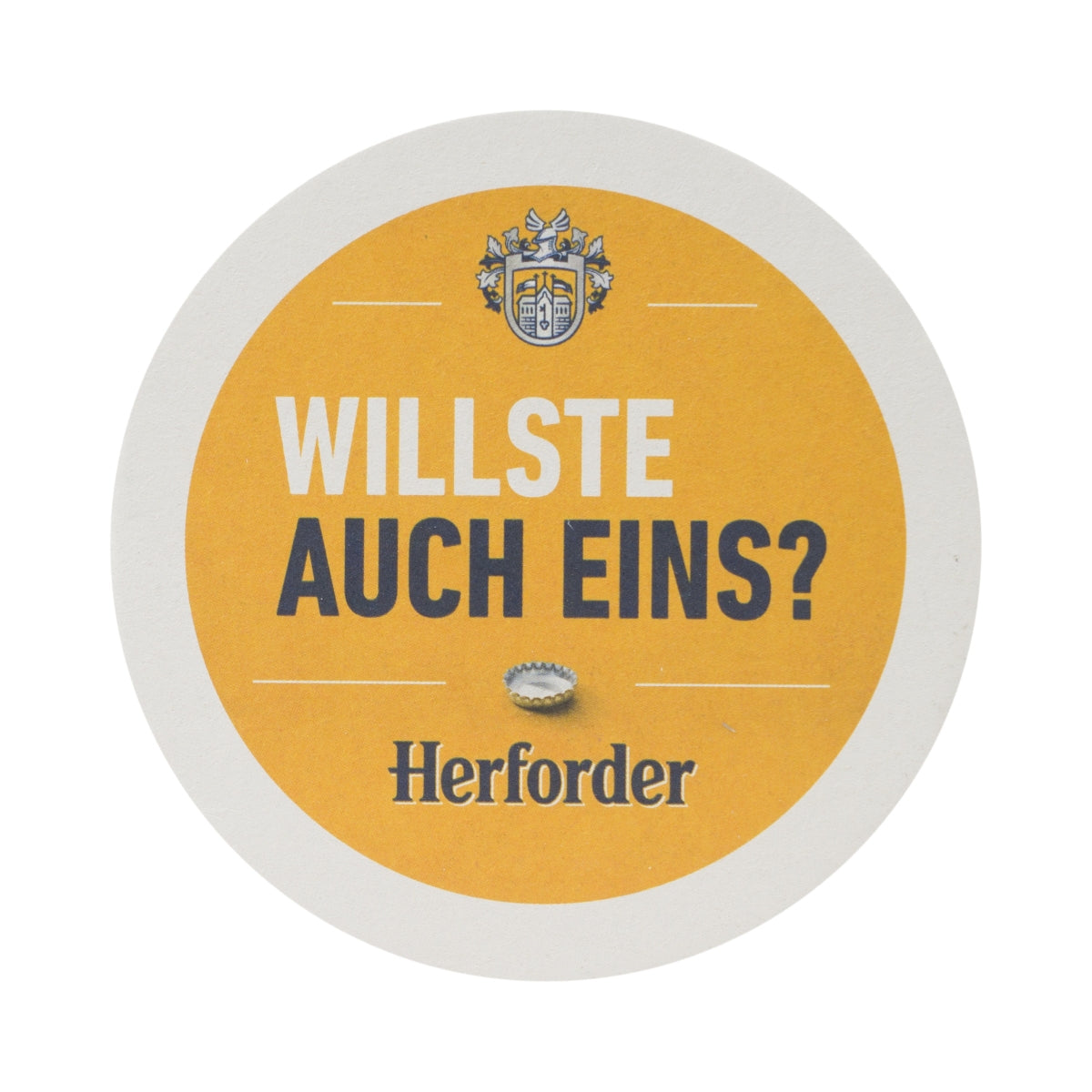 100x Herforder Bierdeckel Untersetzer Gläser Bierfilz Tisch Schoner Gastro – Ansicht 2