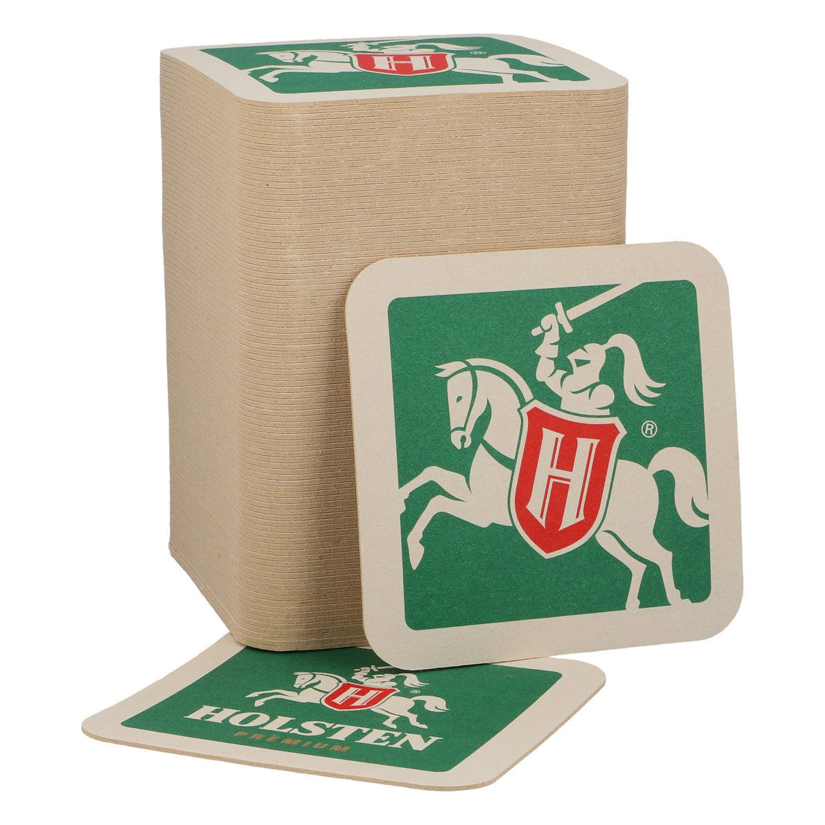 100x Holsten Bier Bierdeckel Untersetzer Original Barzubehör Gastro Qualität