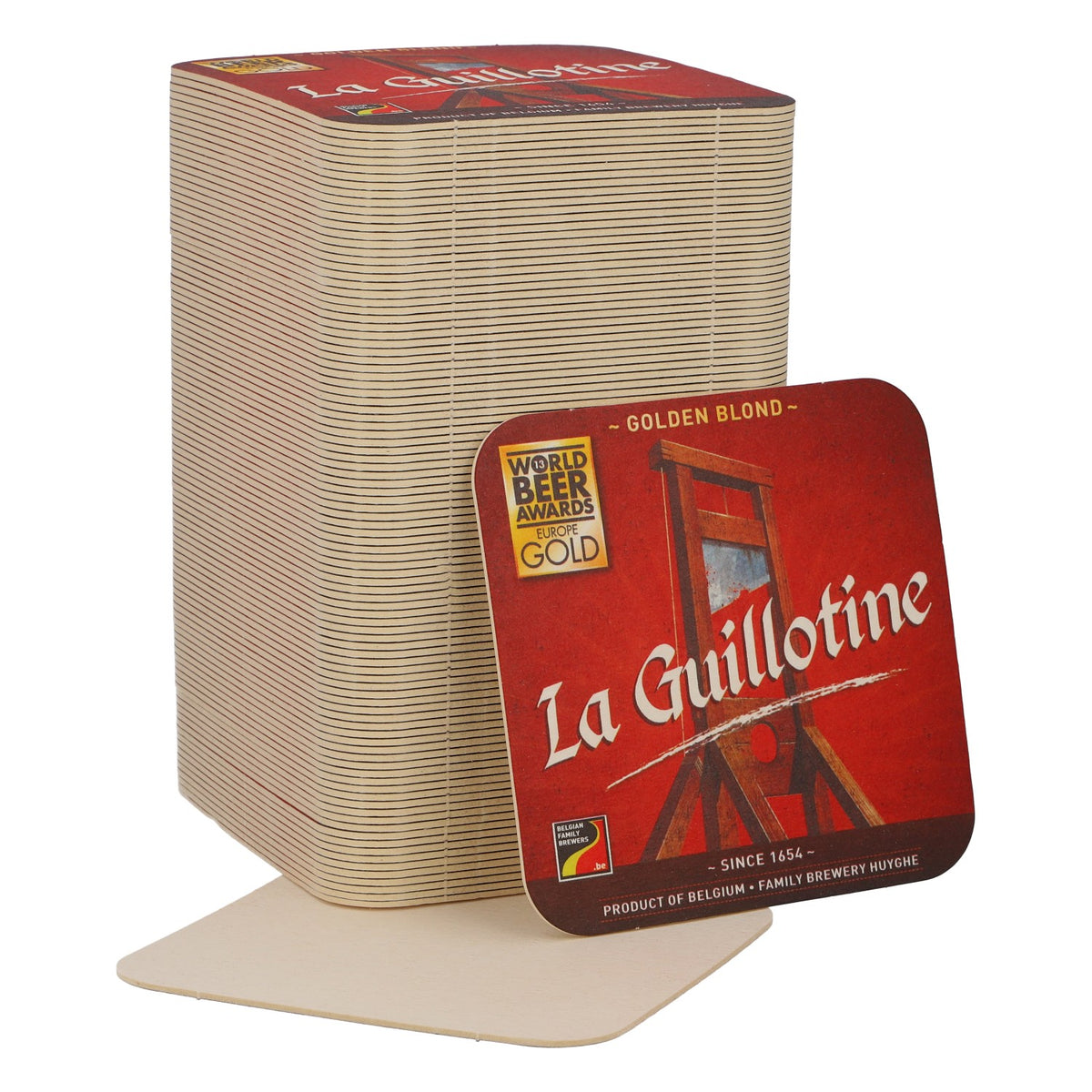 100x La Guillotine Bier Bierdeckel Untersetzer Glasuntersetzer Barzubehör