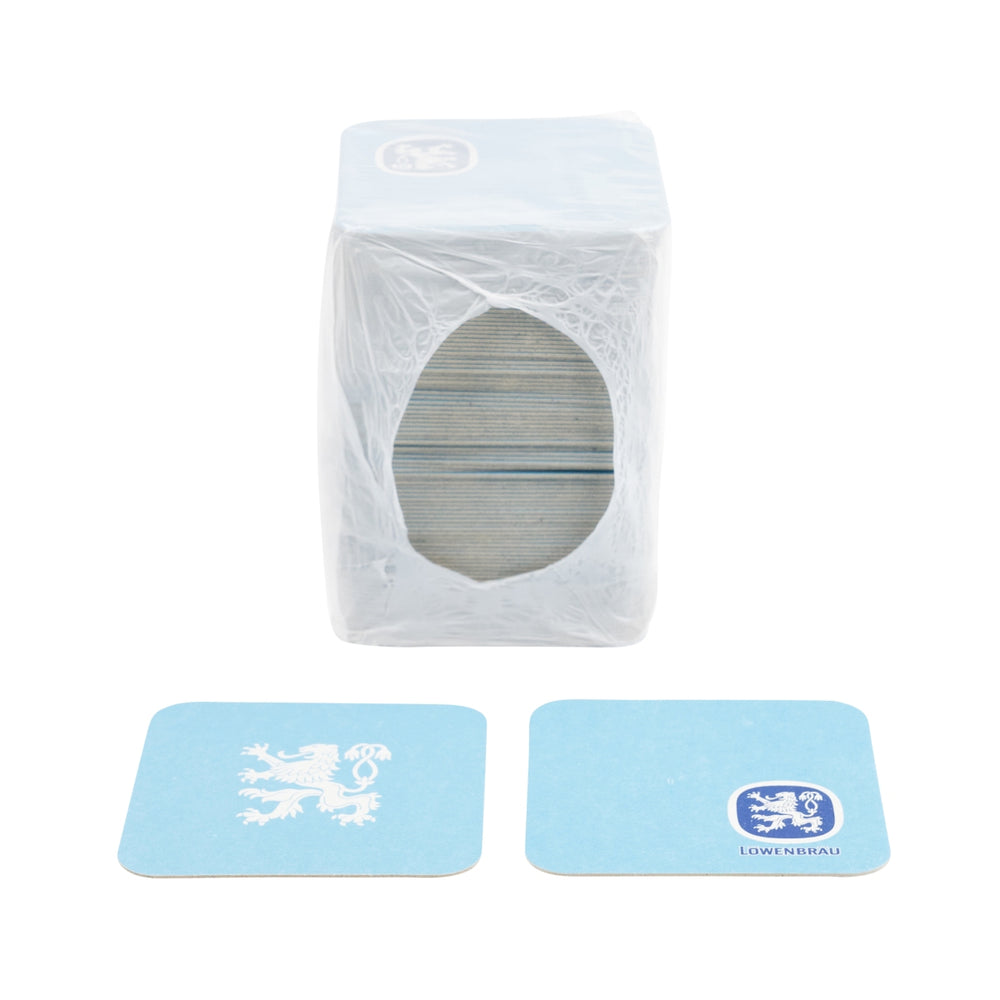 100x Löwenbräu Untersetzer Bierdeckel Coaster Beer Cover Mat Tropfschutz Gastro
