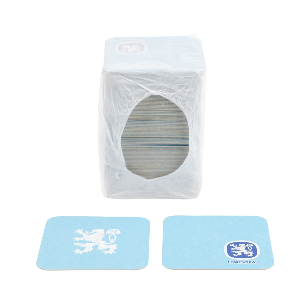 100x Löwenbräu Untersetzer Bierdeckel Coaster Beer Cover Mat Tropfschutz Gastro