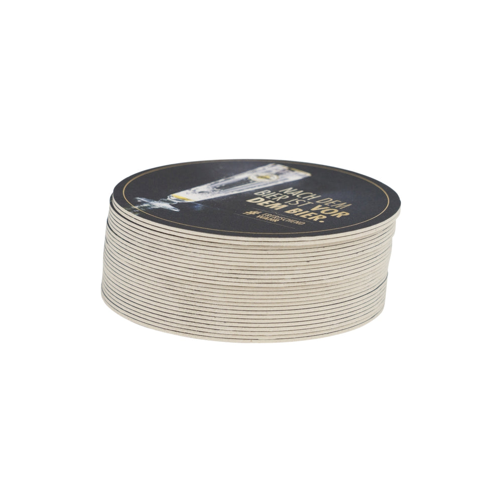 100x Warsteiner Bierdeckel 11cm Ø Untersetzer Glas Bierfilz Gastro Tisch Deko