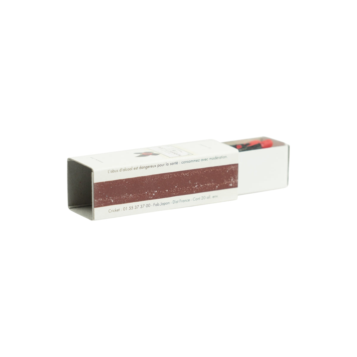 10x Moet Chandon Champagner Streichhölzer beige Mini Feuerzeuge Kamin Ofen Retro – Ansicht 3