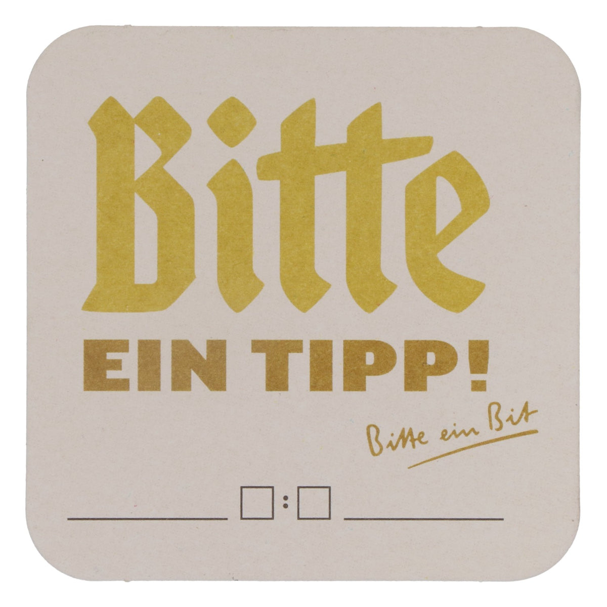 125x Bitburger Bier Bierdeckel Untersetzer 9x9 cm "Bitte ein Tipp" Rückseite "Euro 2024" – Ansicht 3