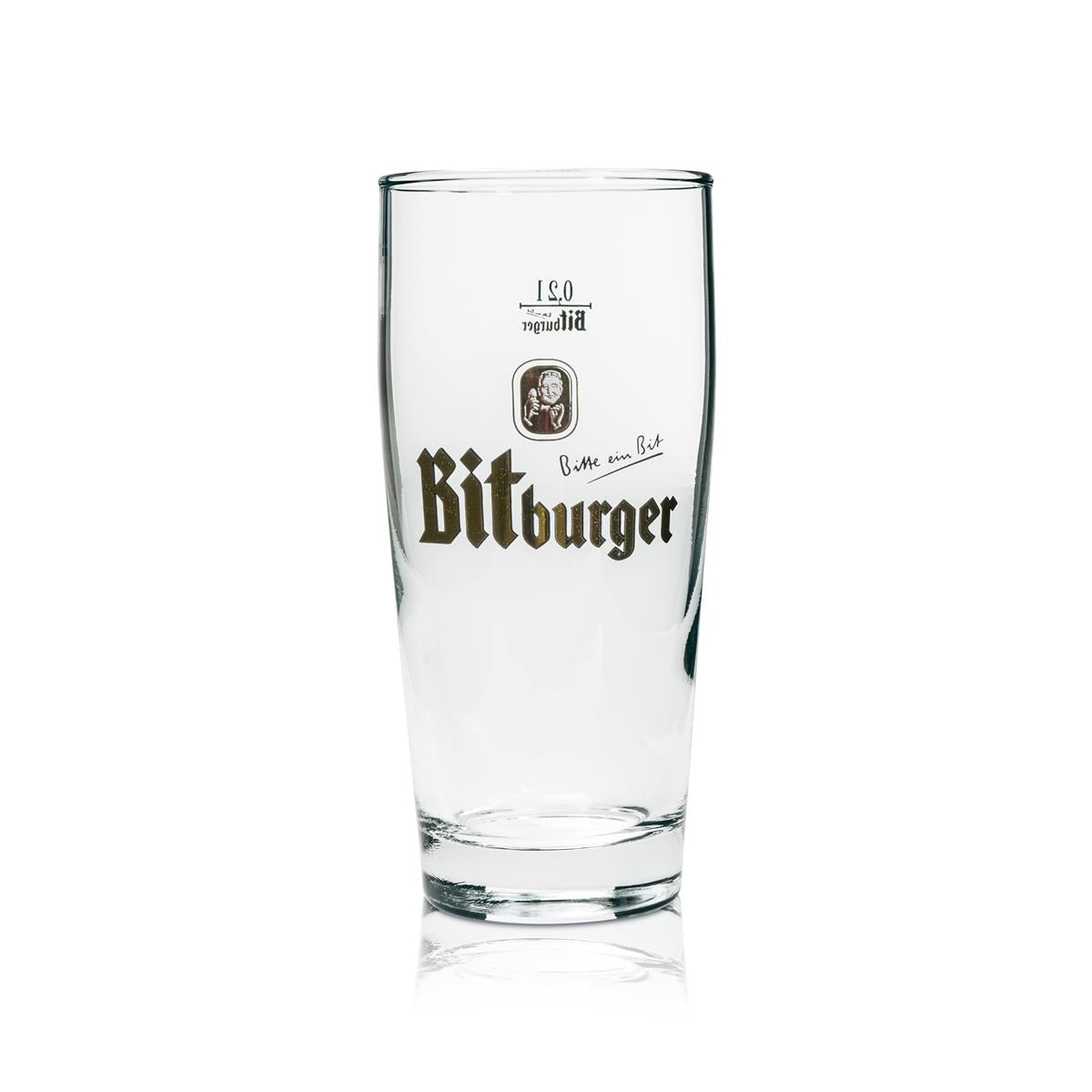 12x Bitburger Bier Glas 0,2l Willi Becher – Ansicht 3