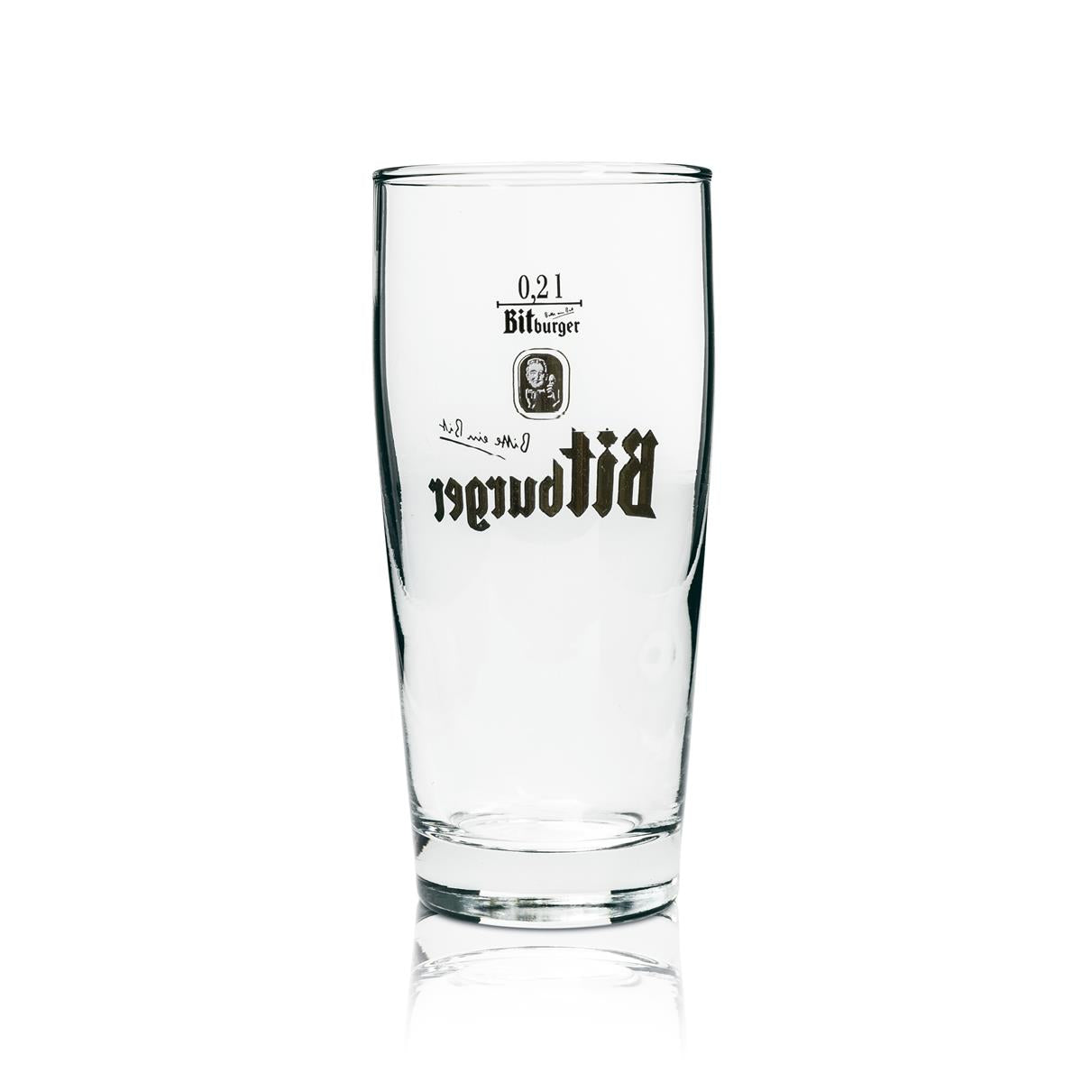 12x Bitburger Bier Glas 0,2l Willi Becher – Ansicht 4