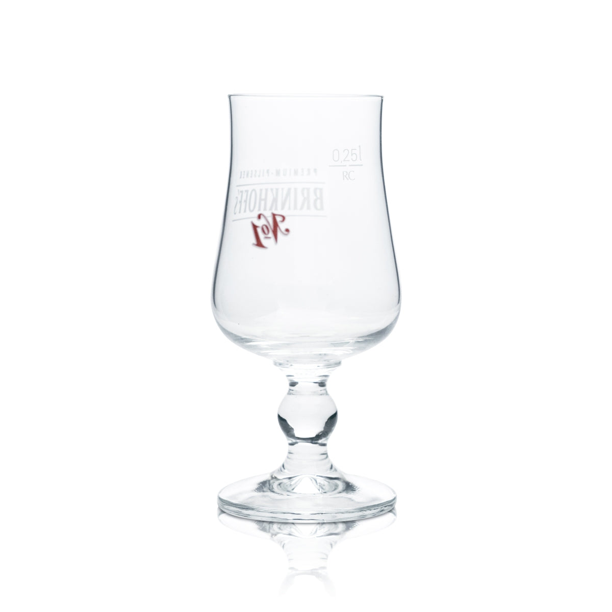 12x Brinkhoffs Bier Glas 0,25l Pokal Tulpe Gläser Brauerei Gastro Pils Dortmund – Ansicht 3