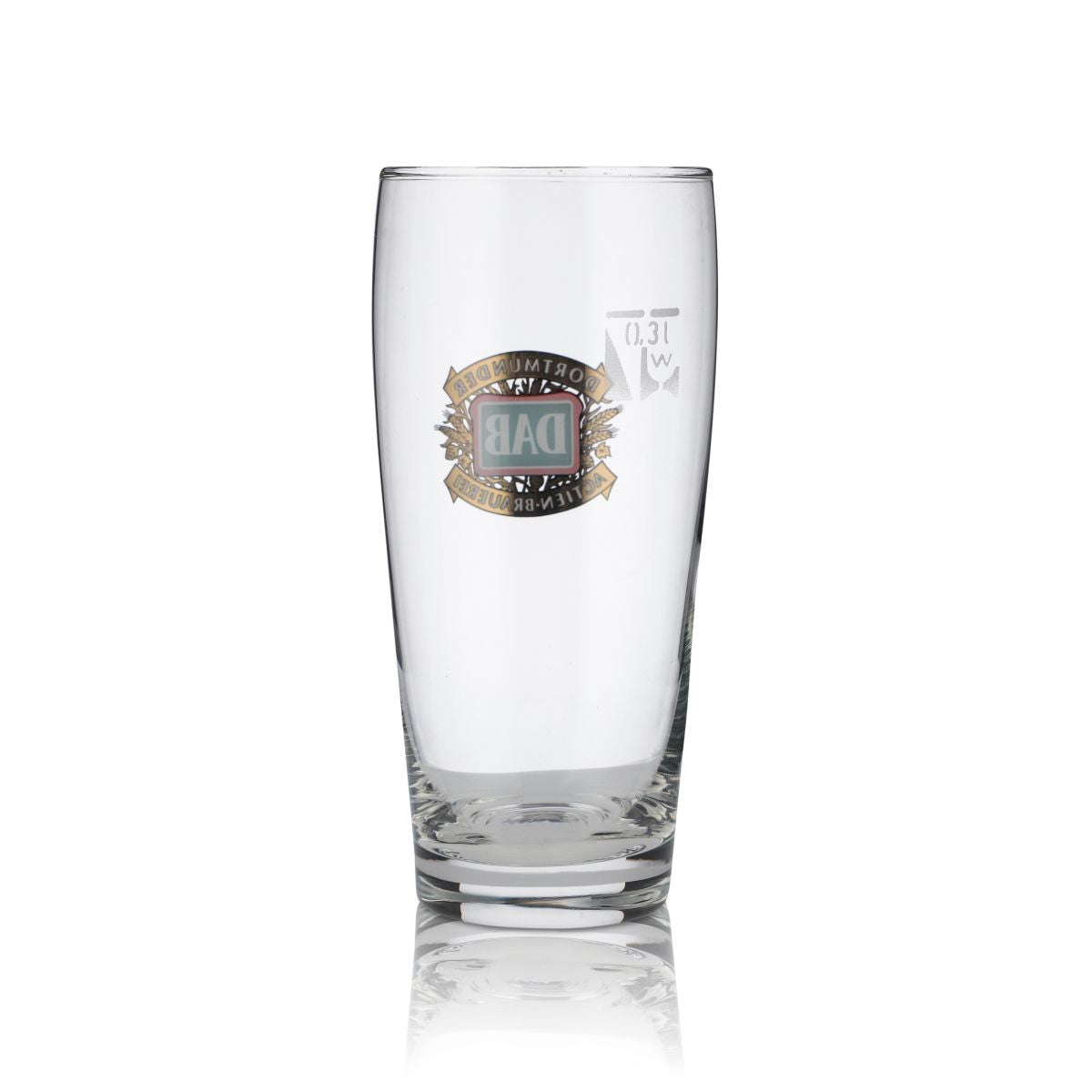 12x DAB Glas 0,3l Willi Becher Bierstange Gläser Set Dortmunder Aktien Brauerei – Ansicht 3