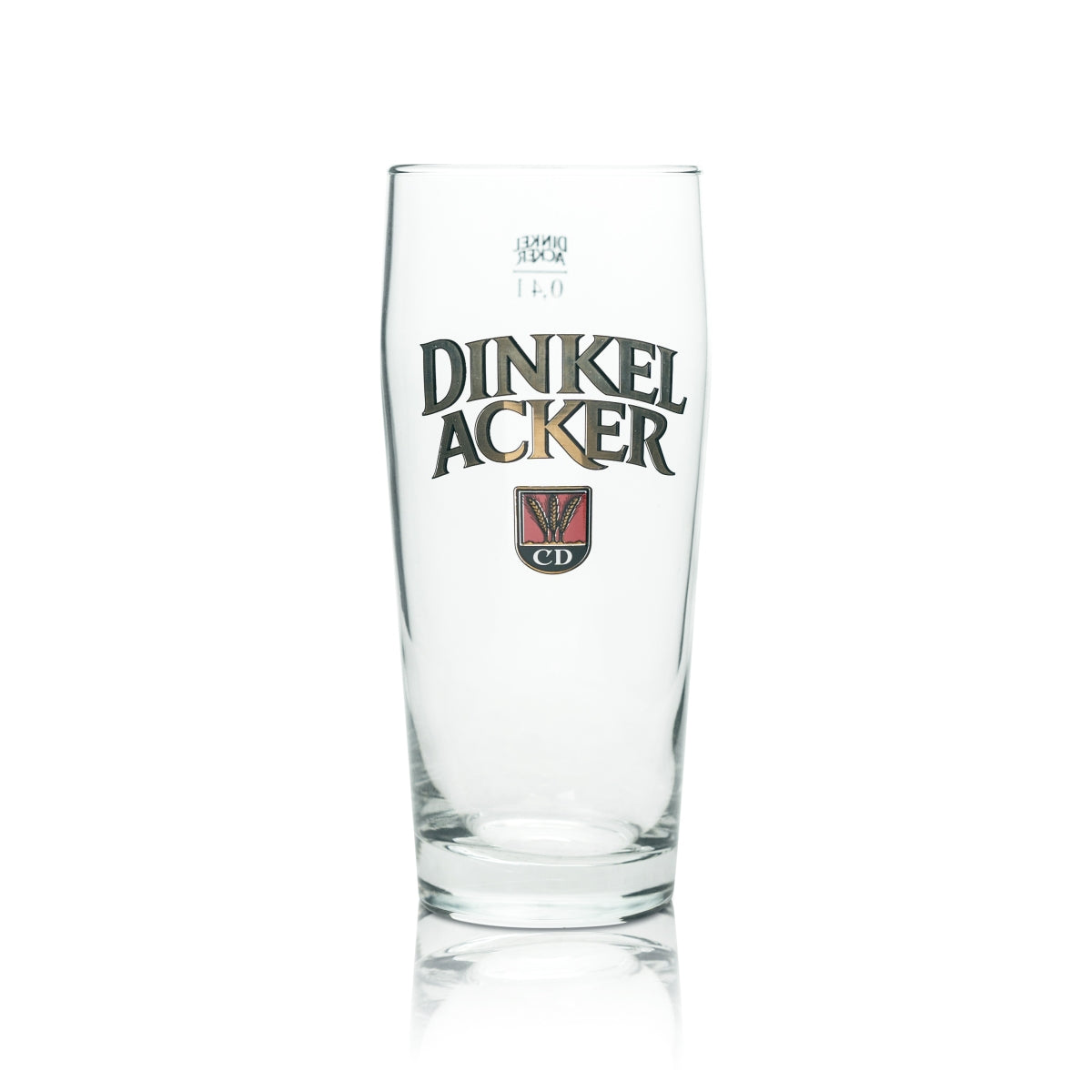 12x Dinkel Acker Bier Glas 0,4l Becher Sahm Willi Pils Gläser Export Stuttgart – Ansicht 2