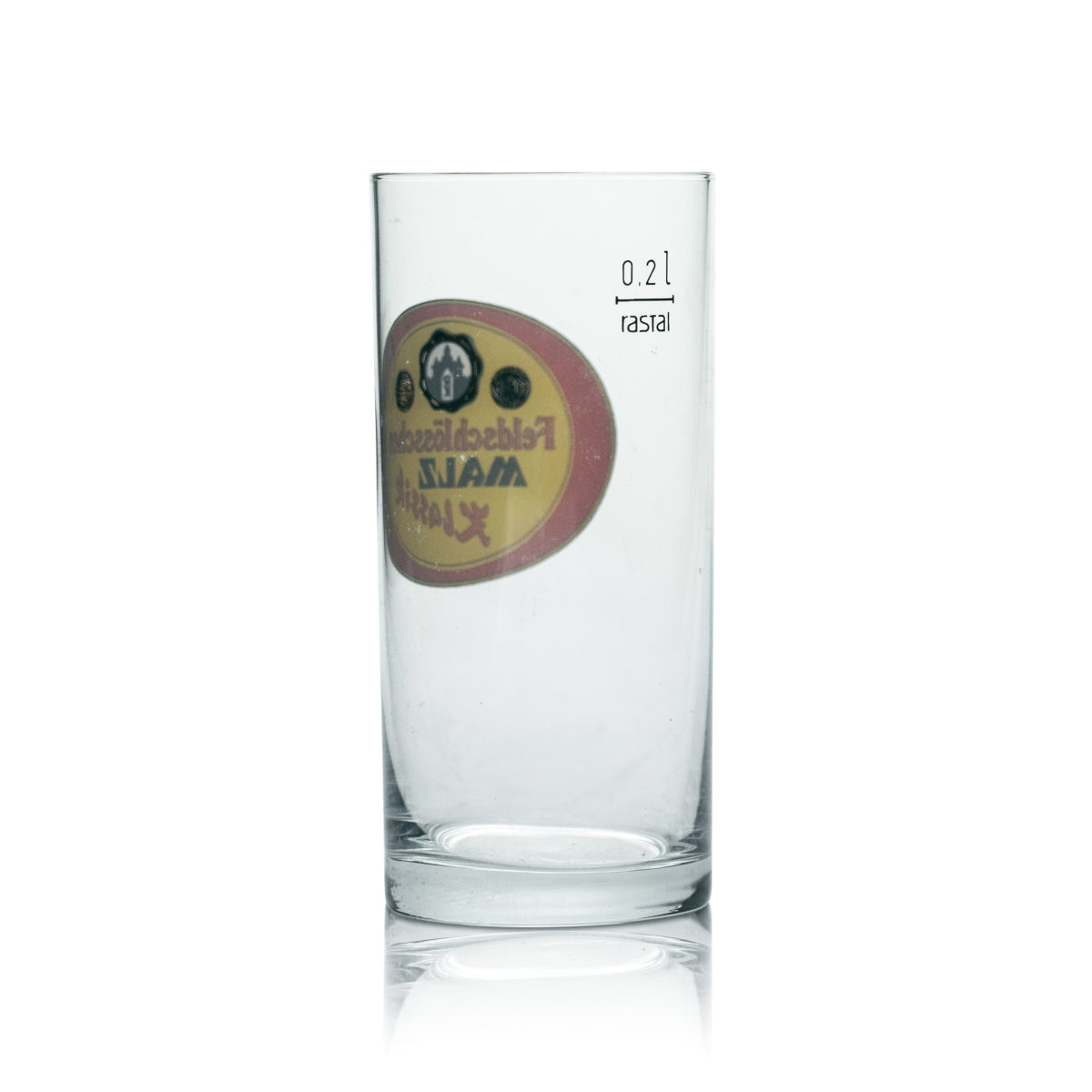 12x Feldschlösschen Glas 0,2l Willi Becher Stange Tumbler Gläser Malz Bier Pils – Ansicht 3