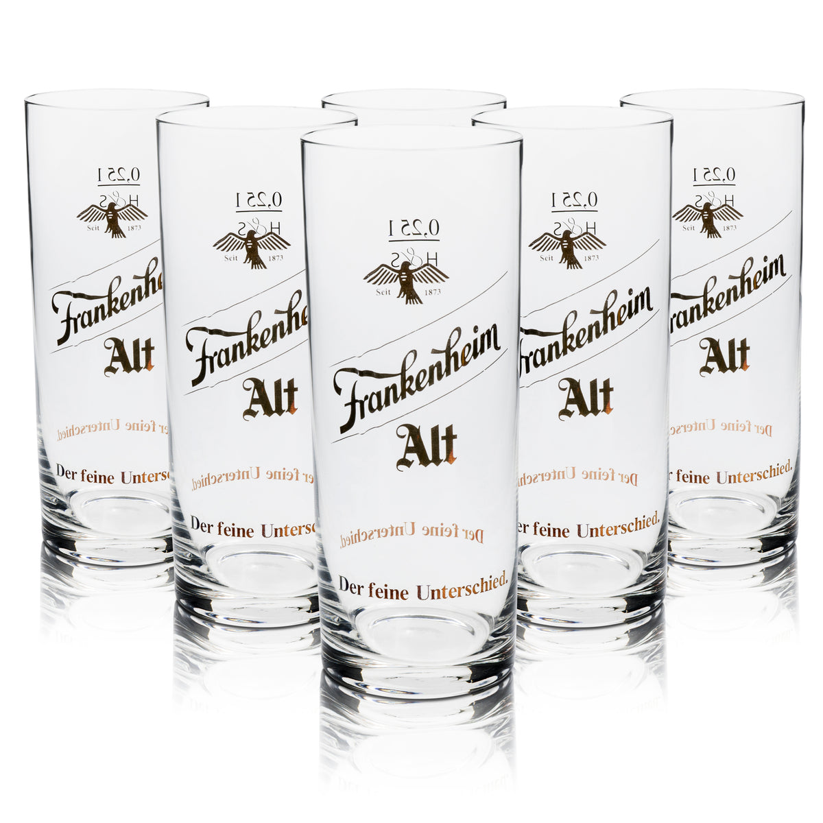 12x Frankenheim Alt Bier Glas 0,25l Koelner Stange Becher Gläser Beer Kölsch – Ansicht 5