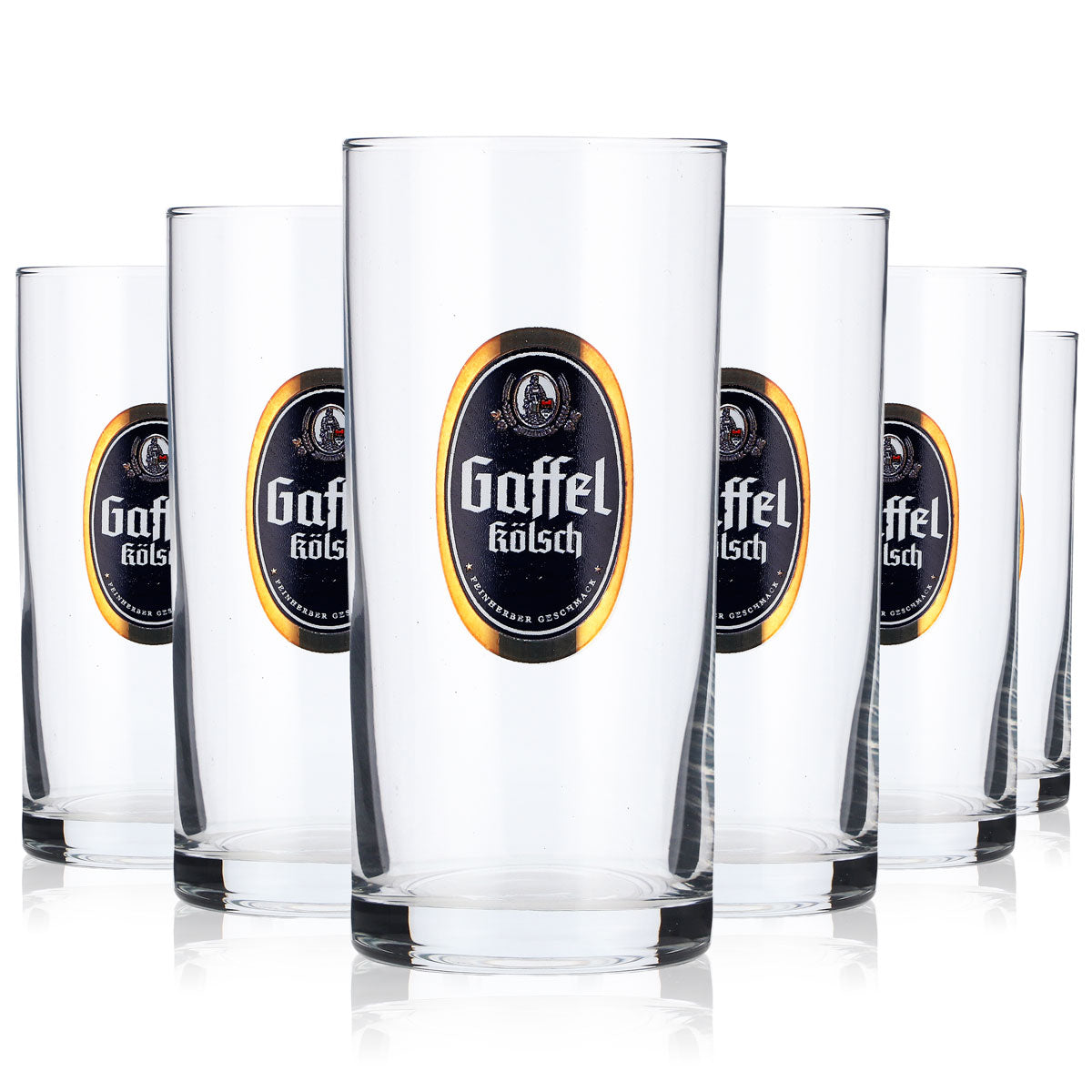 12x Gaffel Bier Glas 0,1l Becher/Stange Biergläser Tastingglas Probierglas – Ansicht 5