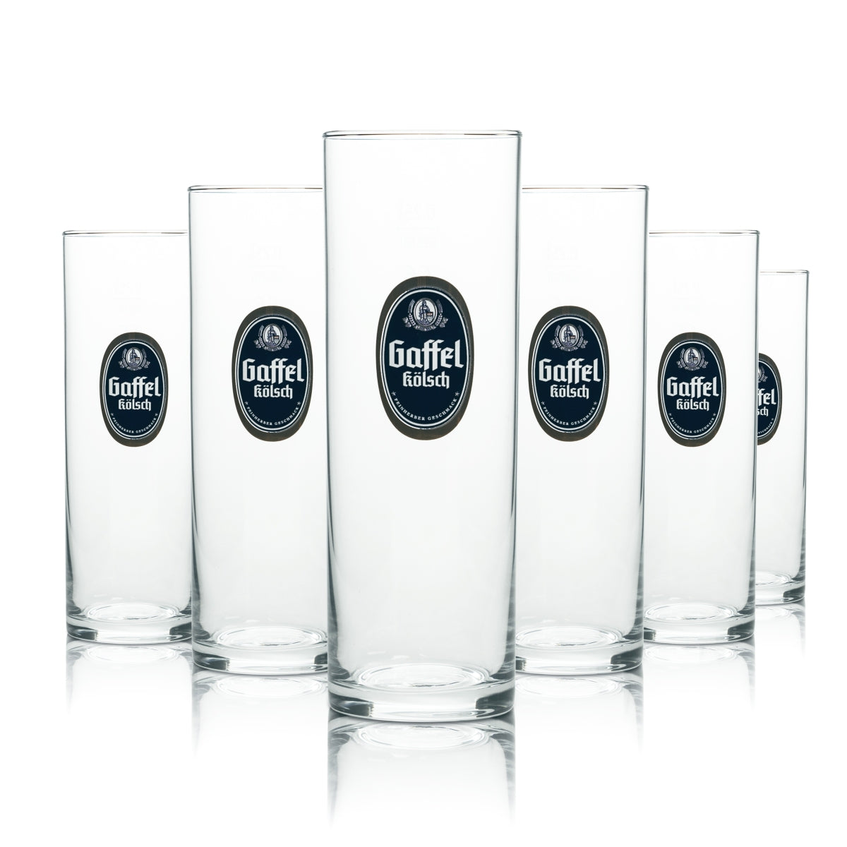 12x Gaffel Bier Glas 0,25l Kölsch Stange Gläser Köln Beer Brauerei Becher Rastal – Ansicht 4