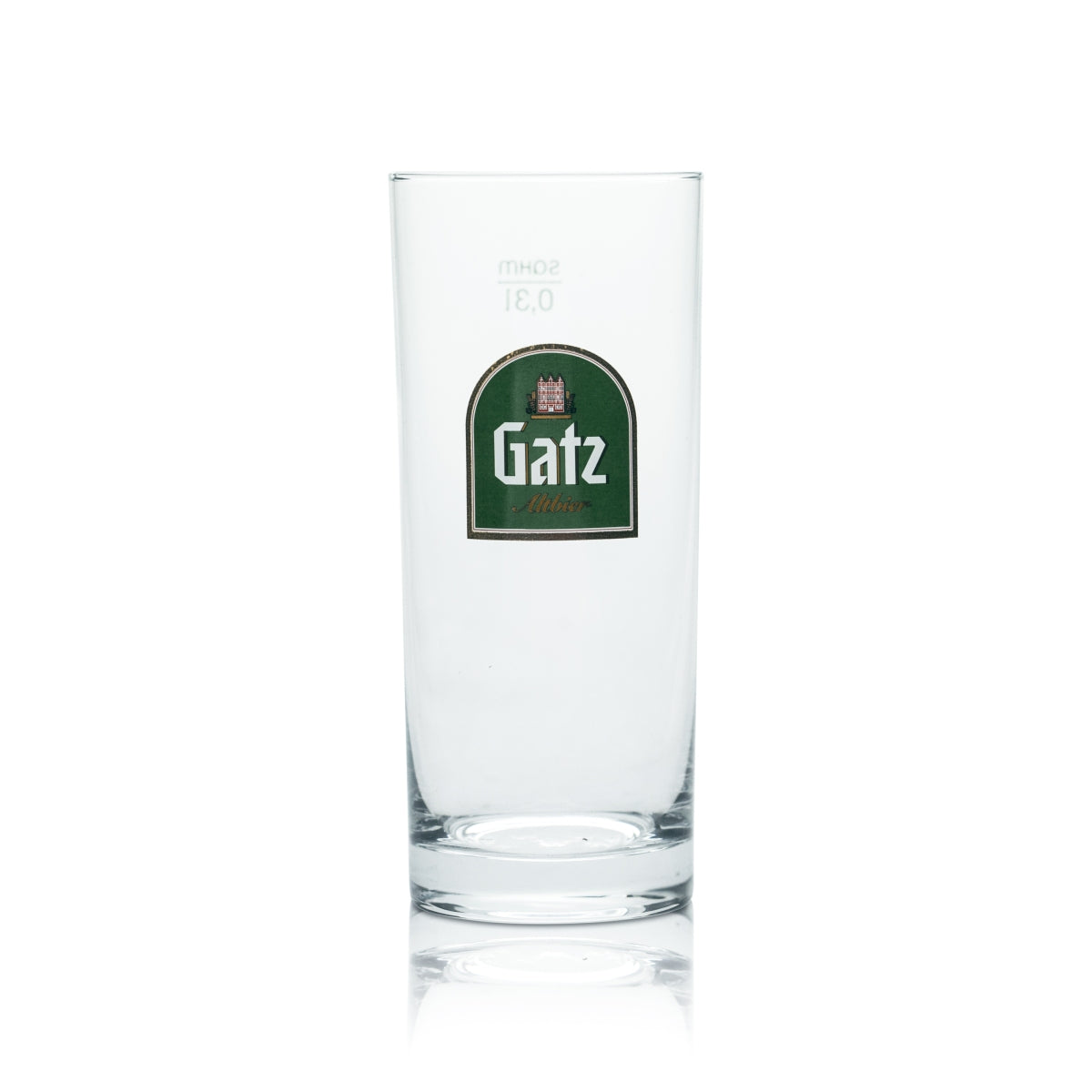 12x Gatz Glas 0,3l Alt Bier Stange Becher Gläser Brauerei Gastro Geeicht – Ansicht 2