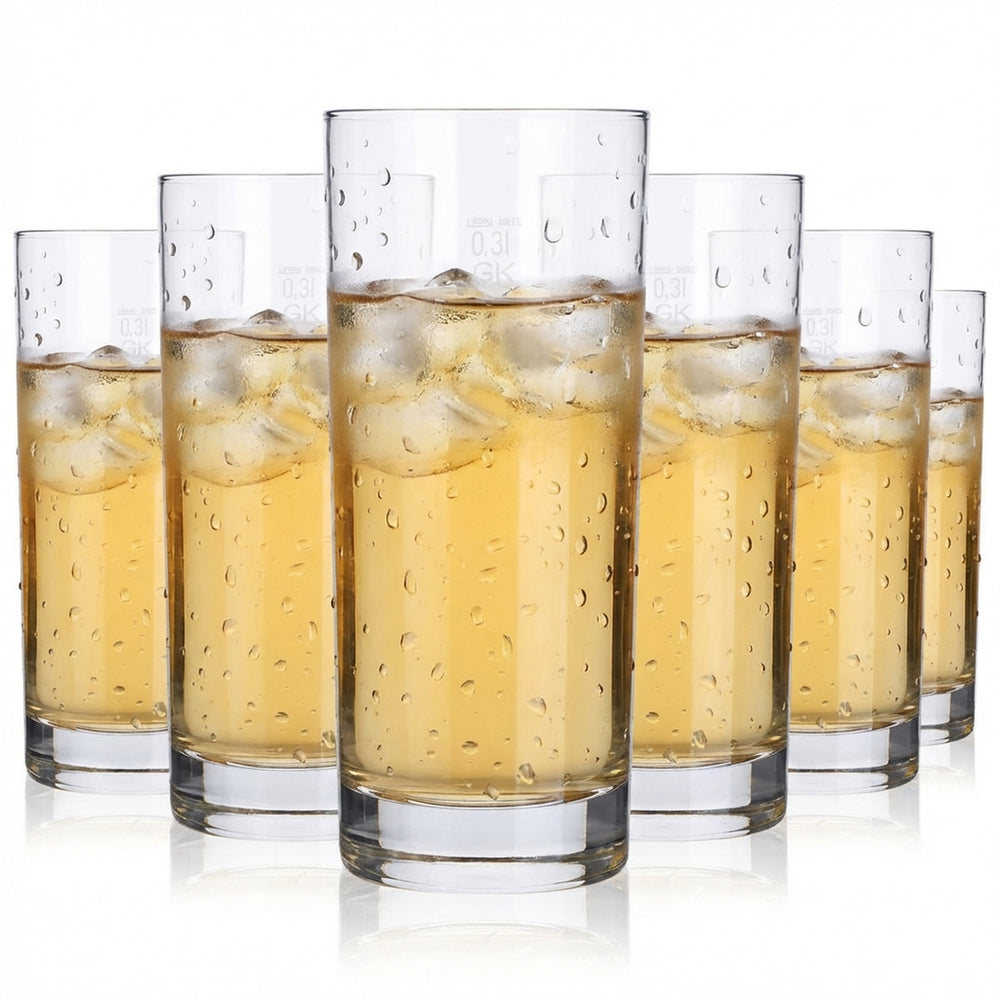 12x Glas Stange 0,3l Colagläser Glaser Willi Becher Blanco