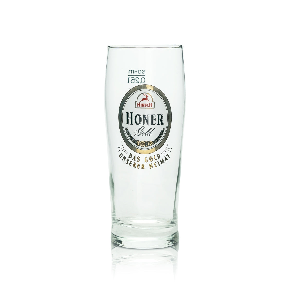 12x Hirsch Bräu Bier Glas 0,25l Becher Honer Gold Sahm Willi Pils Gläser Beer – Ansicht 2