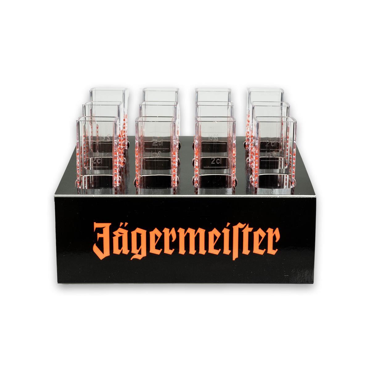 12x Jägermeister Likör Glas Tooter Acryl – Ansicht 4