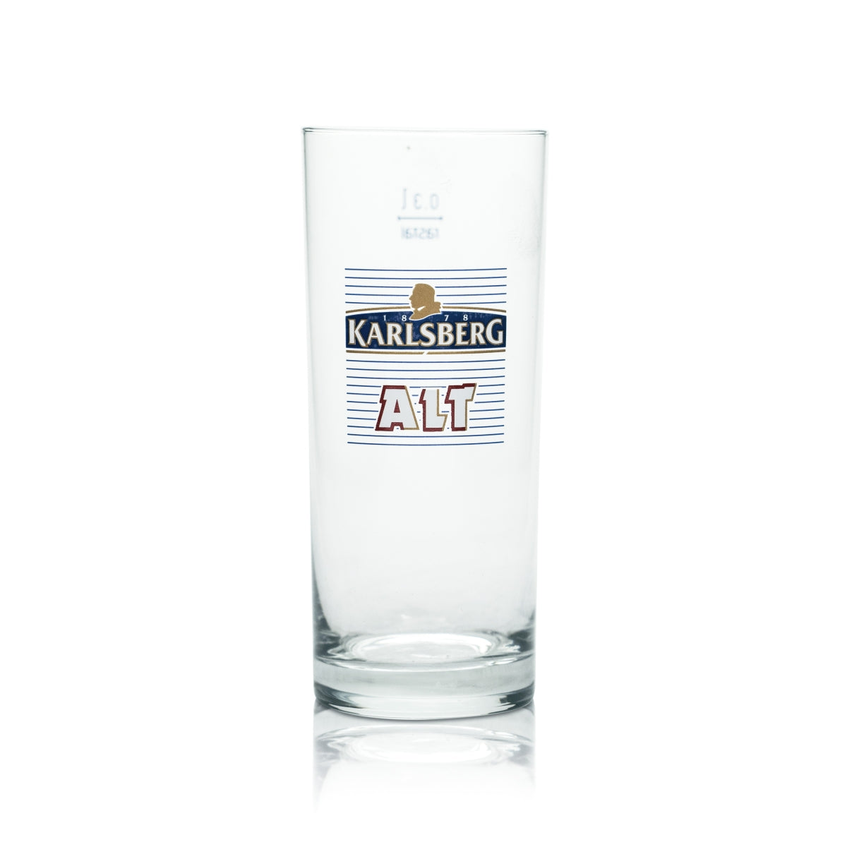 12x Karlsberg Glas 0,3l Alt Bier Becher Stange Gläser Brauerei Gastro Geeicht – Ansicht 2