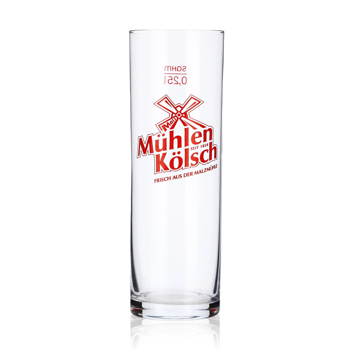 12x Mühlen Kölsch Bierglas Stange Gläser 0,25l Kölschglas Sahm – Ansicht 2