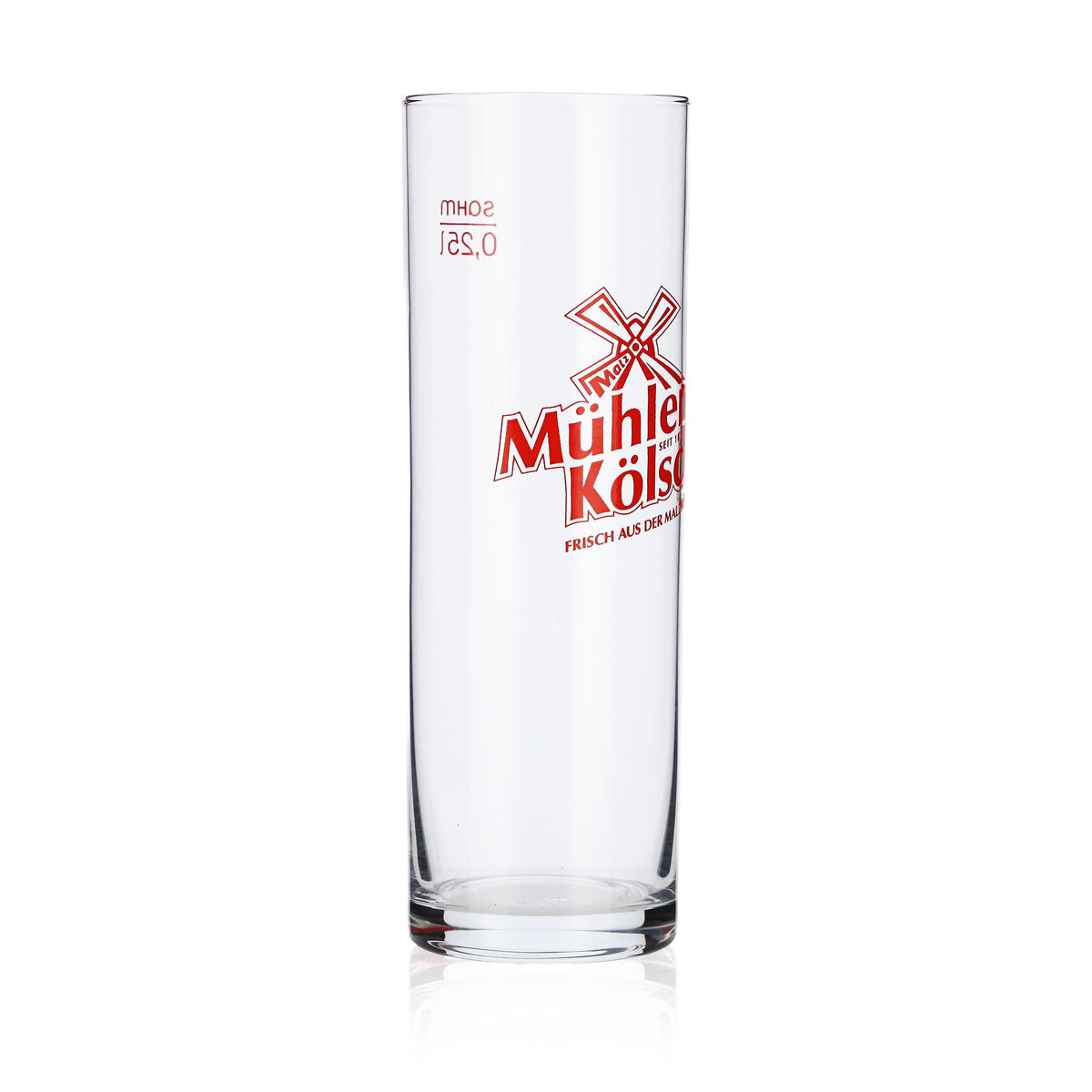 12x Mühlen Kölsch Bierglas Stange Gläser 0,25l Kölschglas Sahm – Ansicht 3