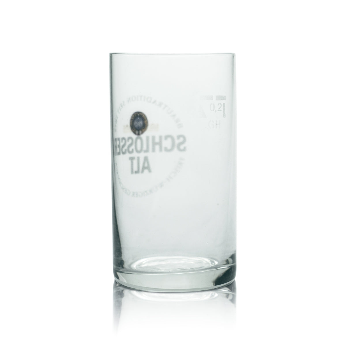12x Schlösser Alt Bier Glas 0,2l Willi Becher Stange Gläser Brauerei Gastro – Ansicht 3