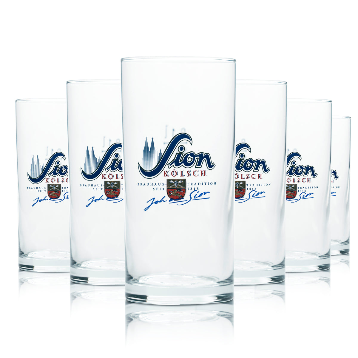 12x Sion Bier Glas 0,1l Kölsch Stange Tasting Gläser Probierglas Becher Willi – Ansicht 4