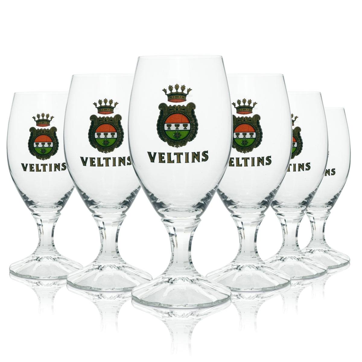 12x Veltins Bier Glas Pokal 300ml Ritzenhoff