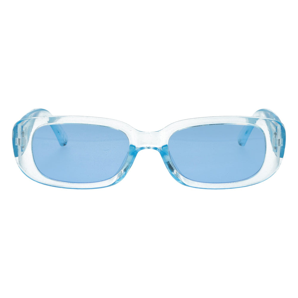1664 Blanc Sonnenbrille Partybrille blaues Glas transparent Kat 1 Schutz
