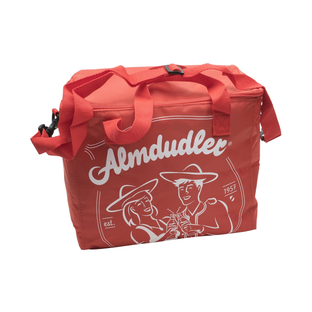 1x Almdudler Softdrinks Kühltasche rot