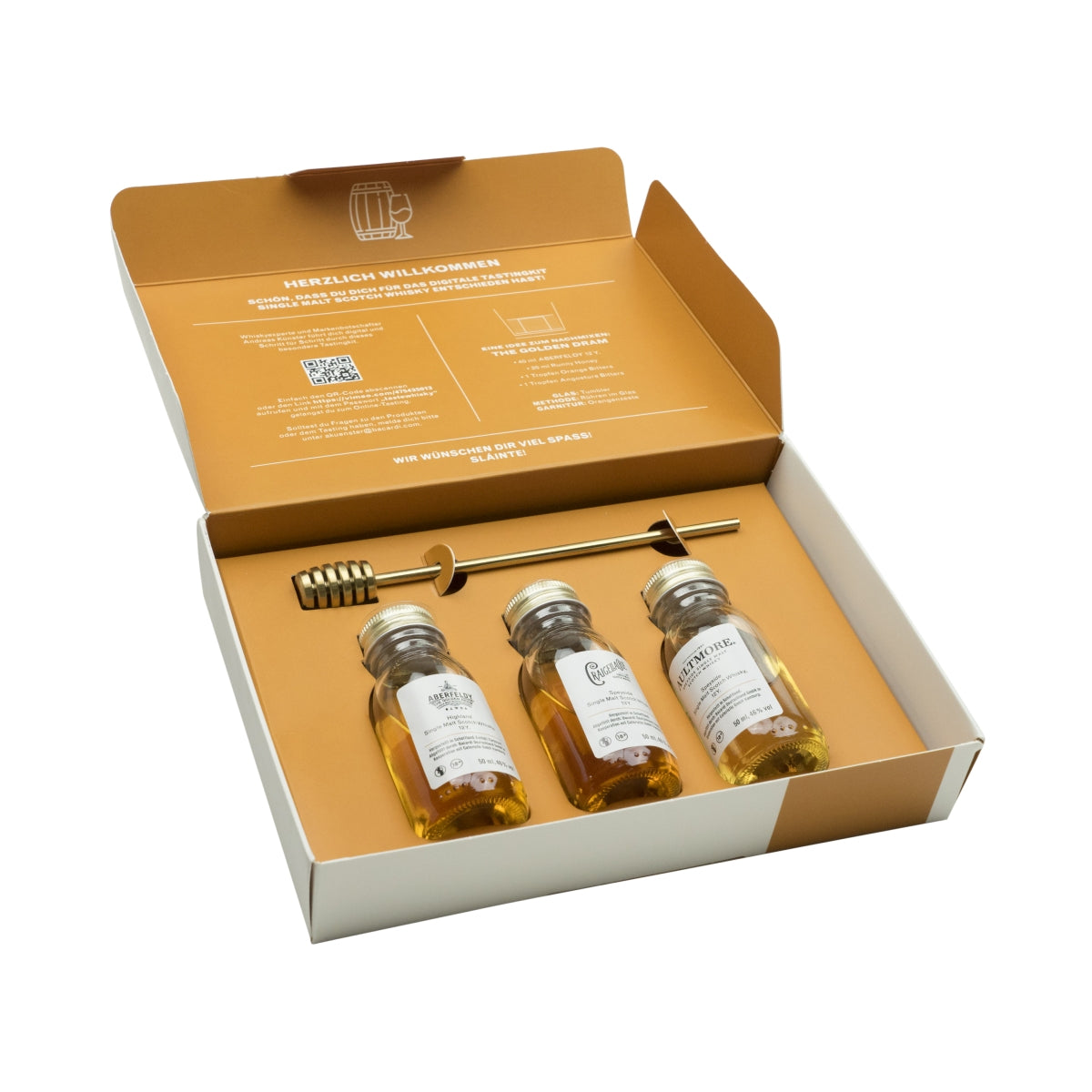 1x Bacardi Rum Tastingkit Digital Single Malt Scotch Whisky 3 Sorten 50ml – Ansicht 2
