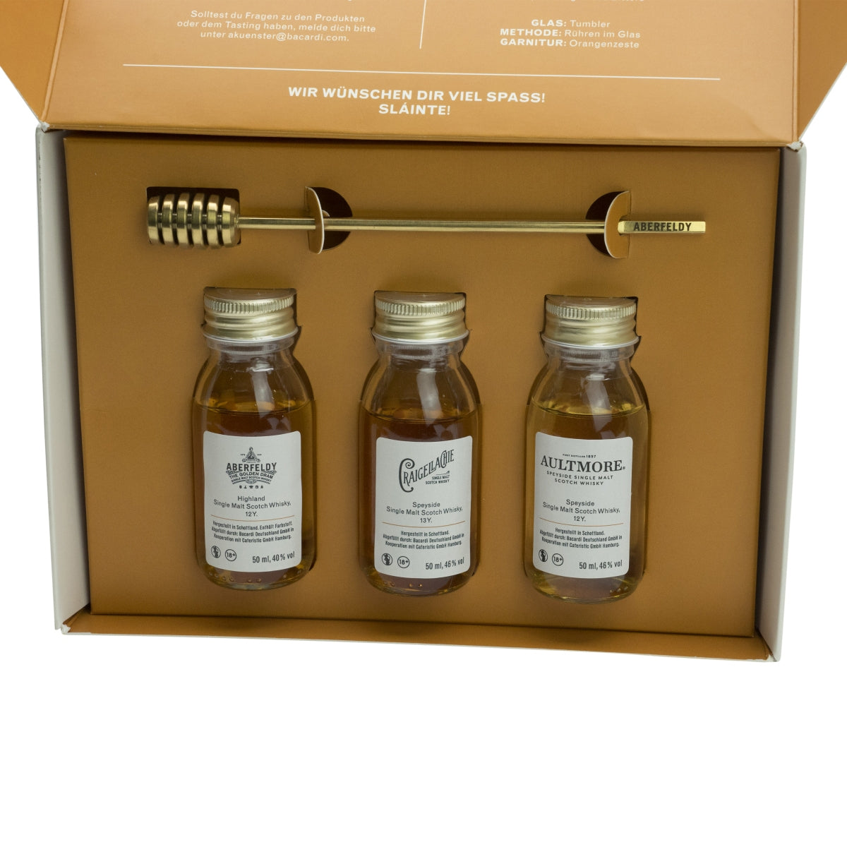 1x Bacardi Rum Tastingkit Digital Single Malt Scotch Whisky 3 Sorten 50ml – Ansicht 3