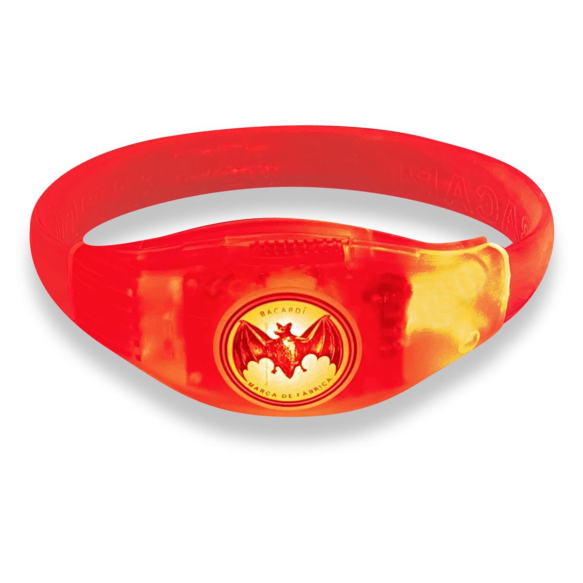 1x Bacardi Whiskey Armband LED Rot – Ansicht 2