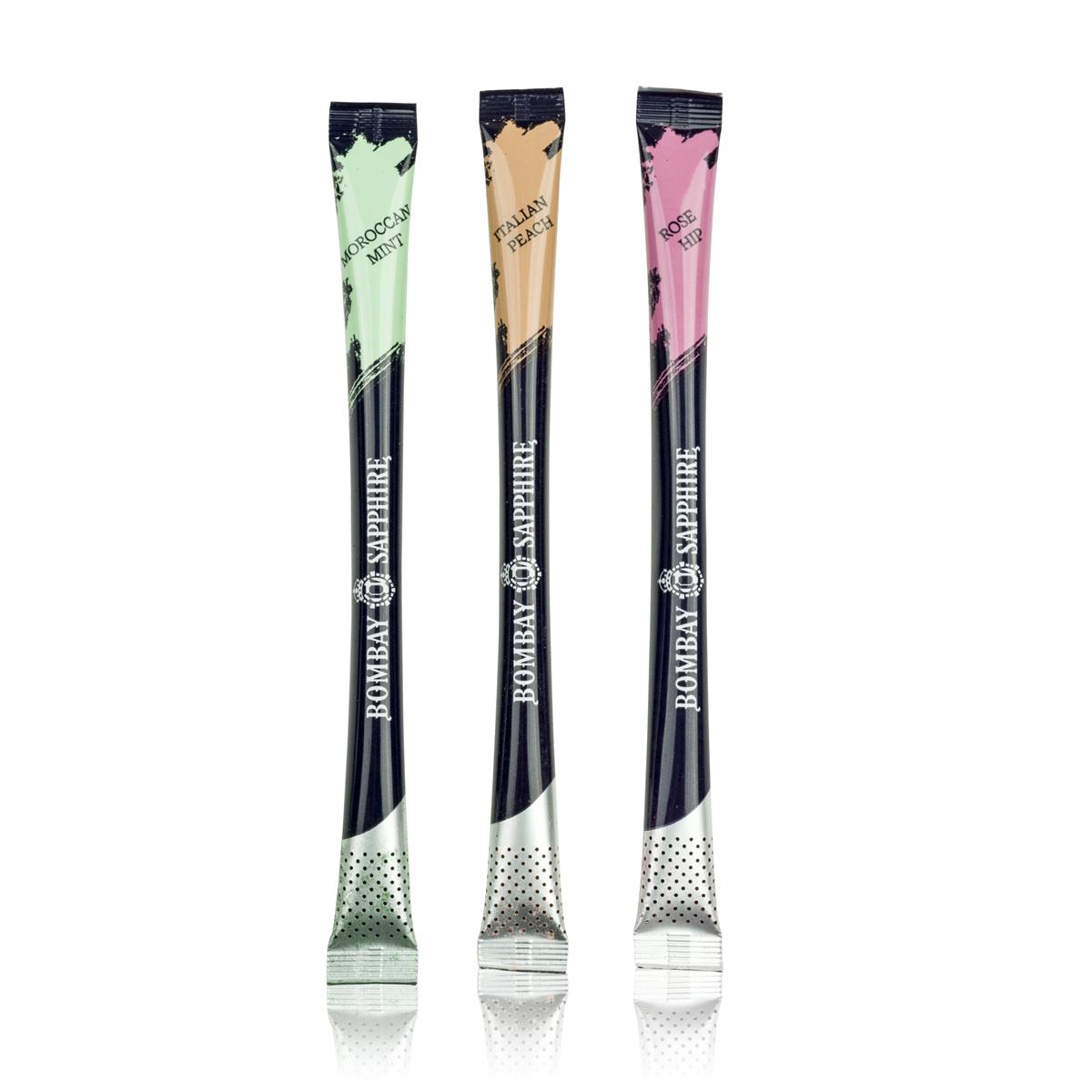 1x Bombay Gin Infusion Paket Dose + Aufsteller + 105 Infusion Stirrer – Ansicht 2