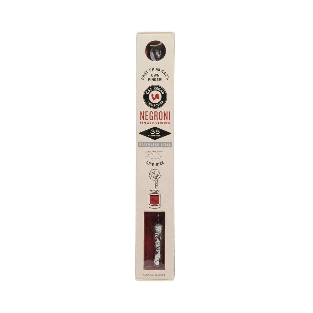 1x Campari Negroni Stirrer Finger Gaz Regan Collection