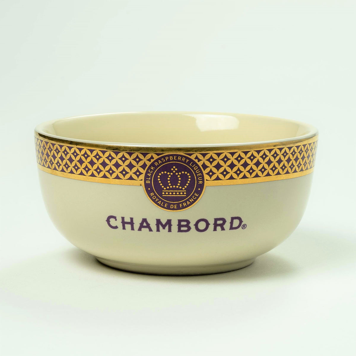 1x Chambord Champagner Schale Steingut Eisschale Porzellan