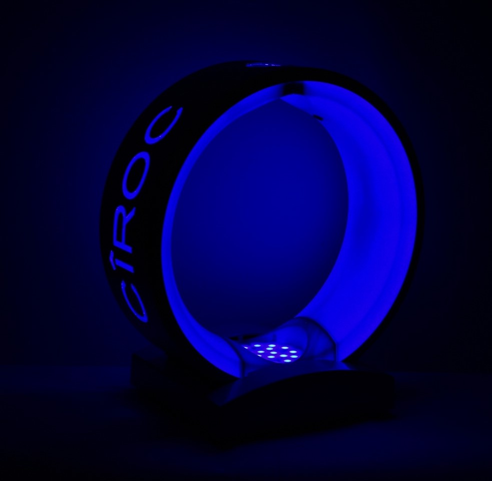 1x Ciroc Vodka Schwenke 1,75l Halo Cradle LED