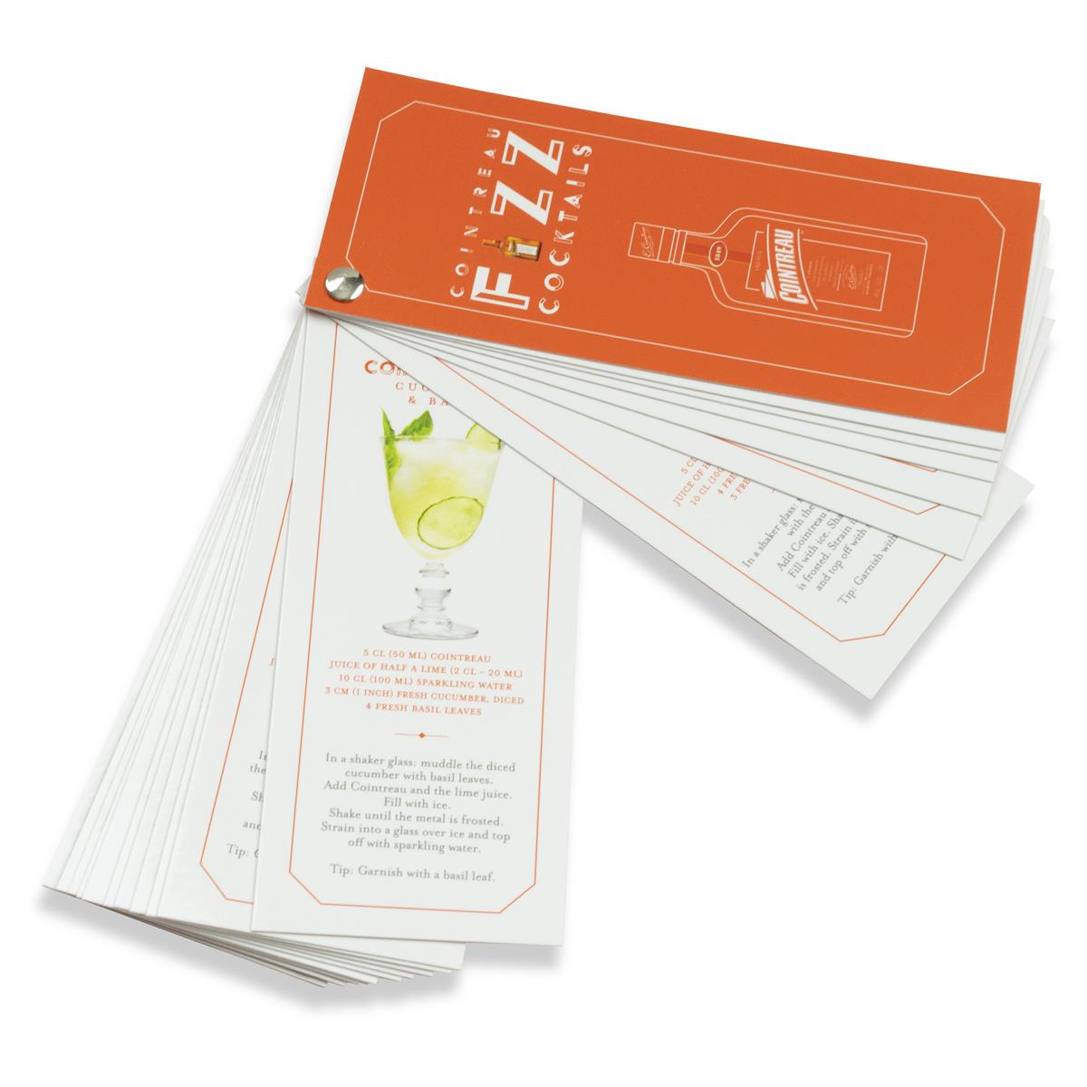 1x Cointreau Rezeptbuch Mini Orange Pantonniers – Ansicht 3